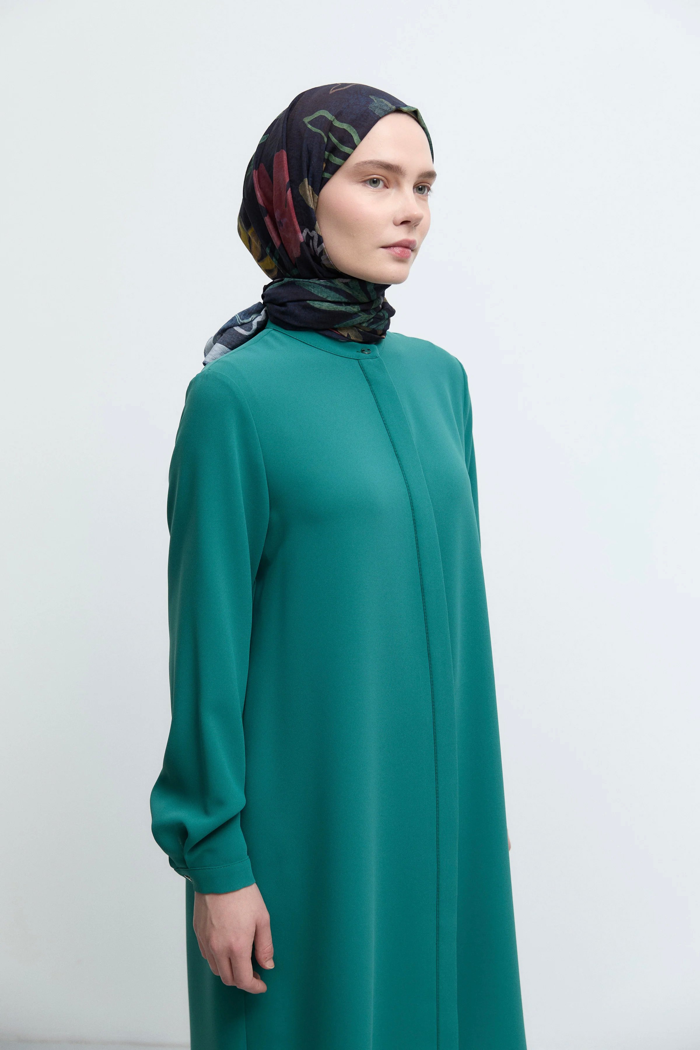 Hakim Yaka Tunik - Yeşil