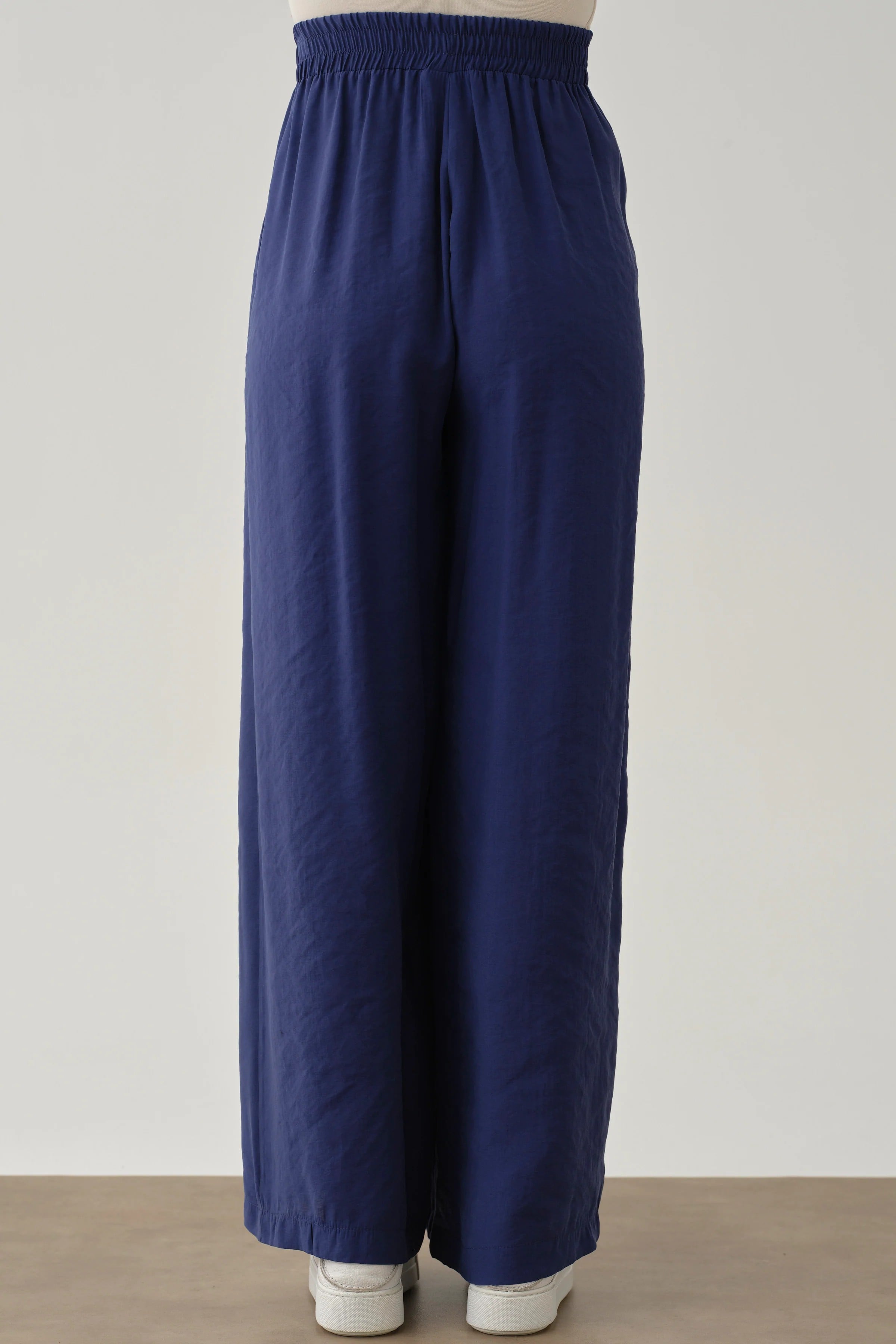 Kemerli Tunik Pantolon Takım - Lacivert