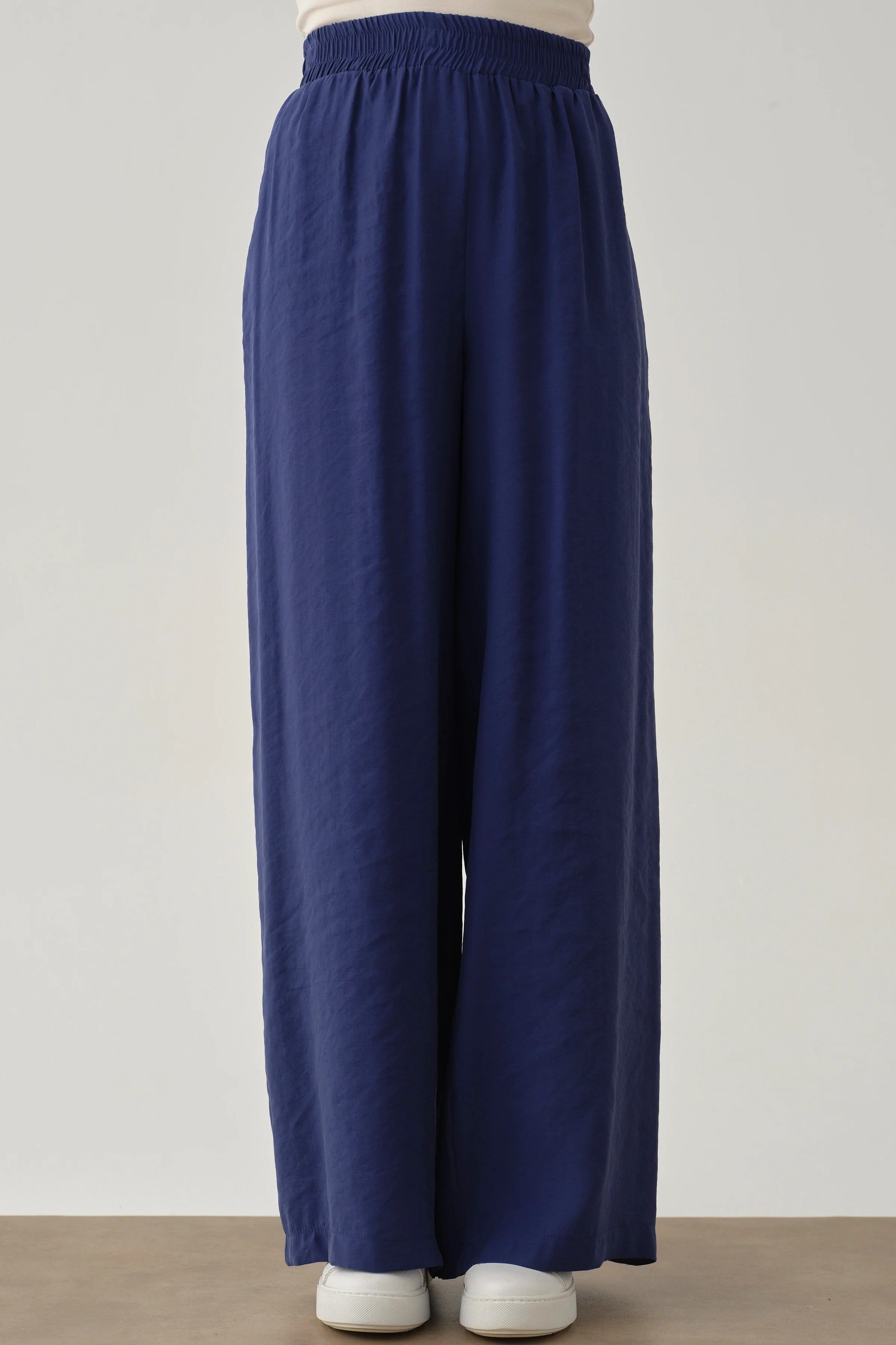 Kemerli Tunik Pantolon Takım - Lacivert