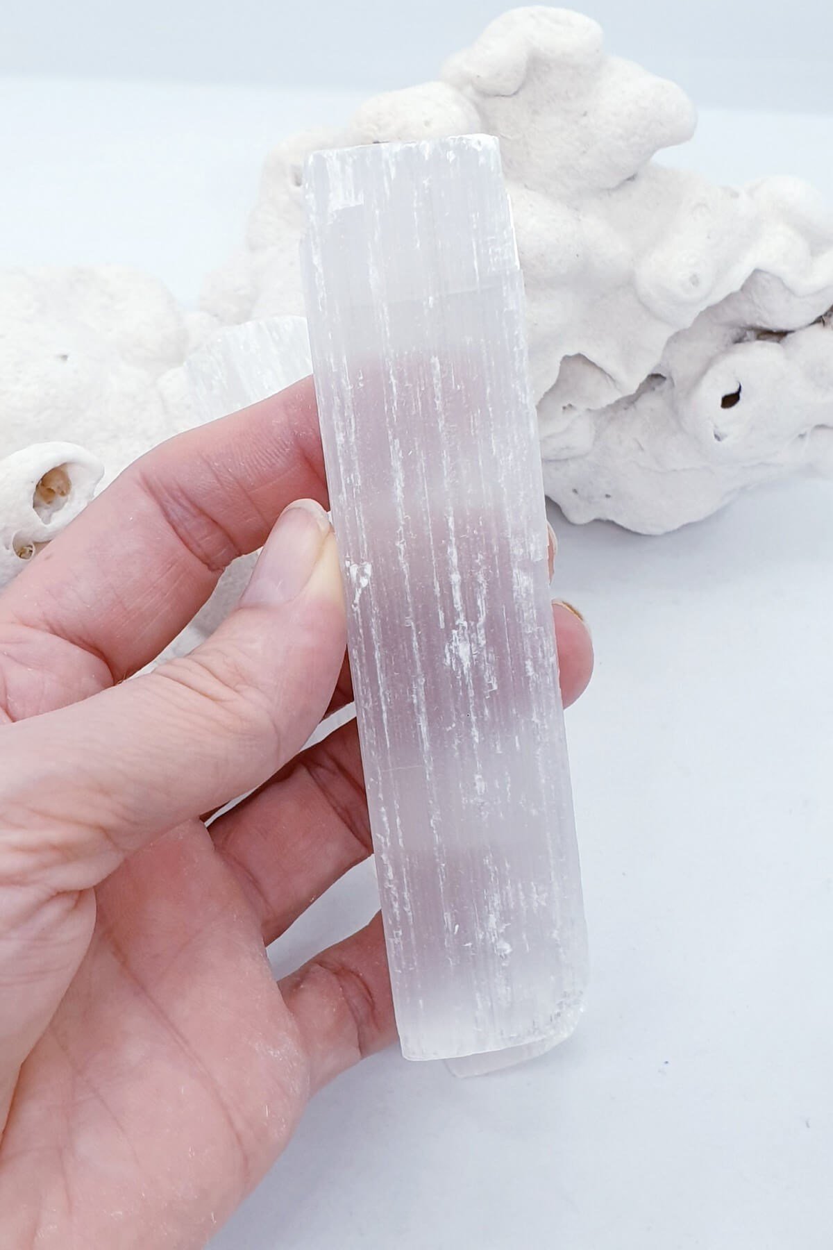 40-50 Gr. Selenit Doğal Taş Parça