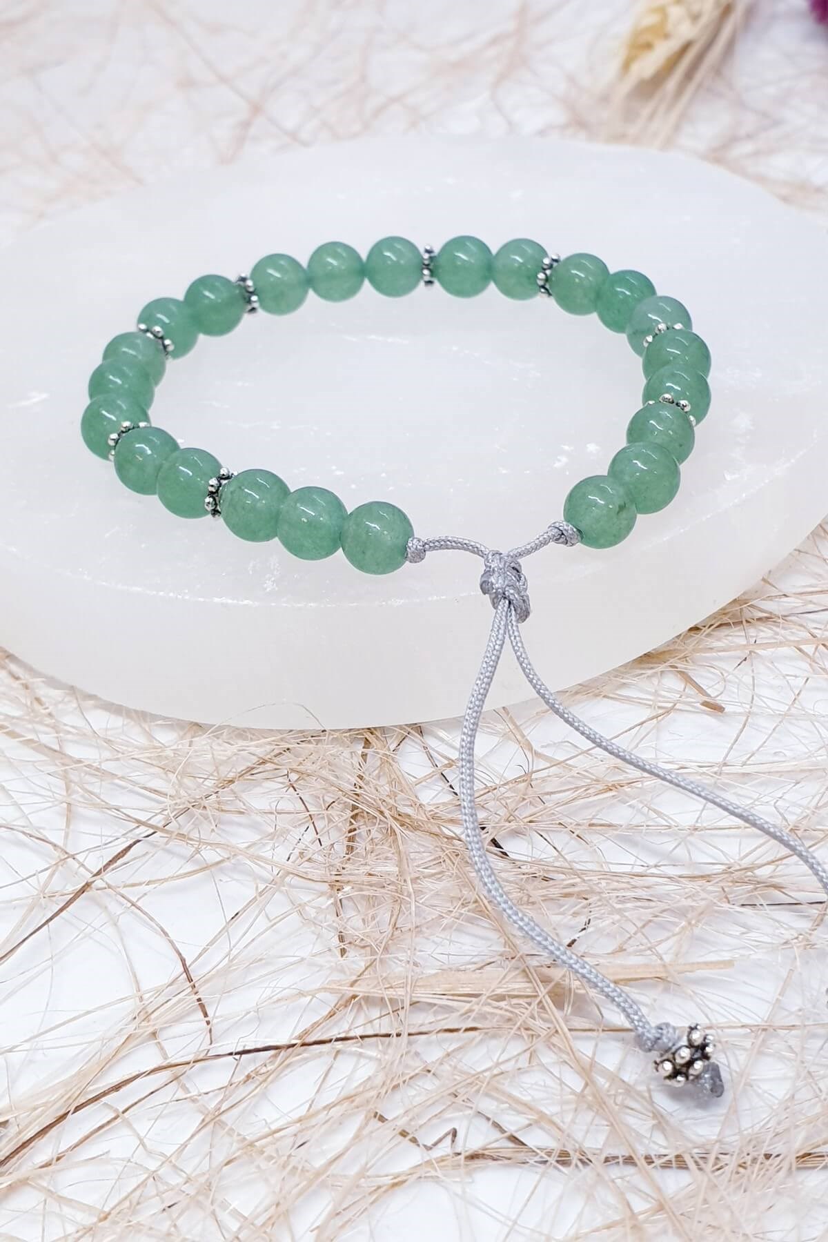 6 mm Aventurin Doğal Taş Bileklik