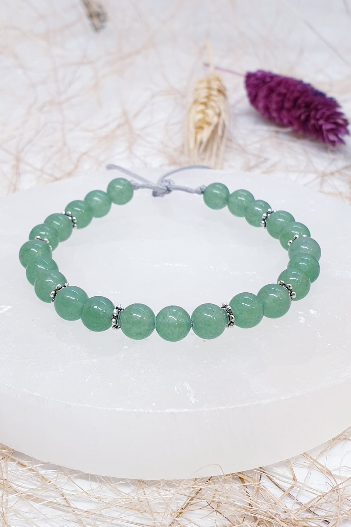 6 mm Aventurin Doğal Taş Bileklik