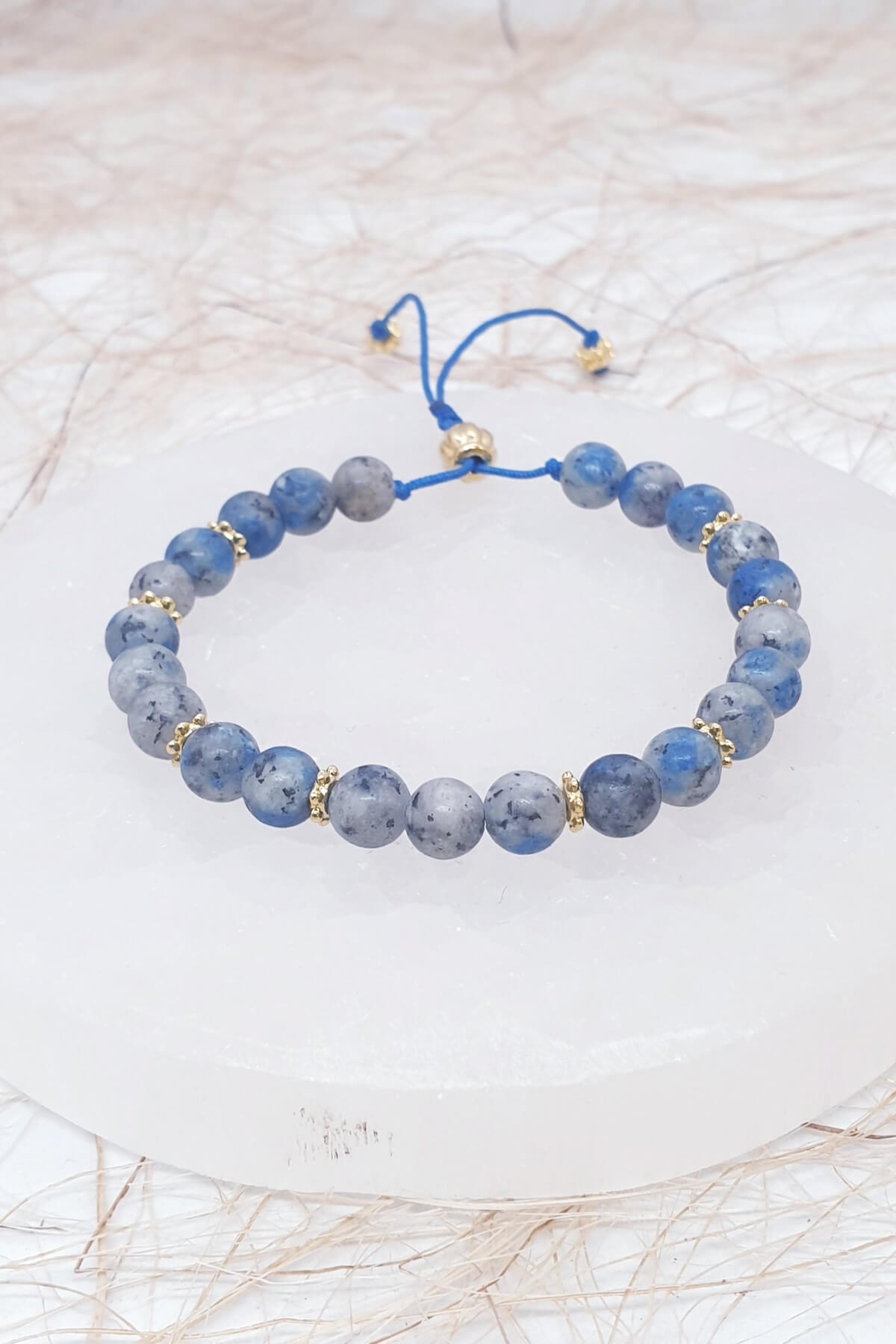 6 mm K2 Jasper Ayarlanabilir Bileklik