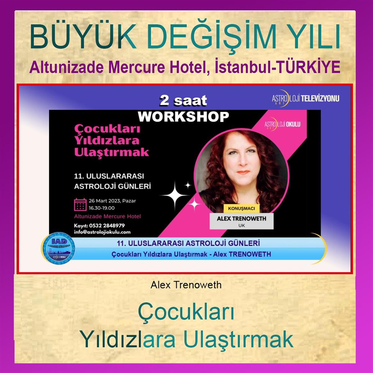 Alex Trenoweth WORKSHOP- Çocukları Yıldızlara Ulaştırmak