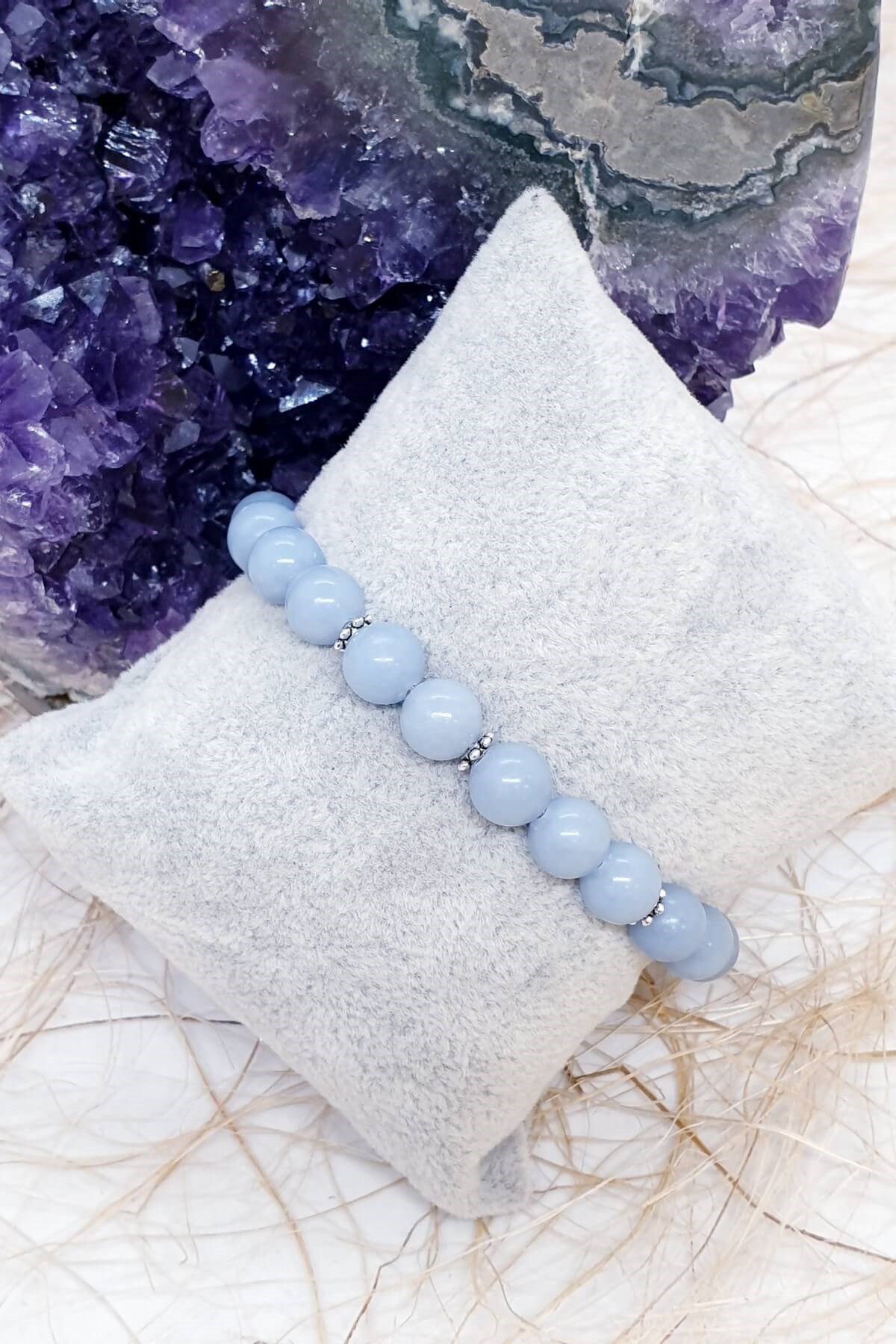 Anjelit Doğal Taş Bileklik