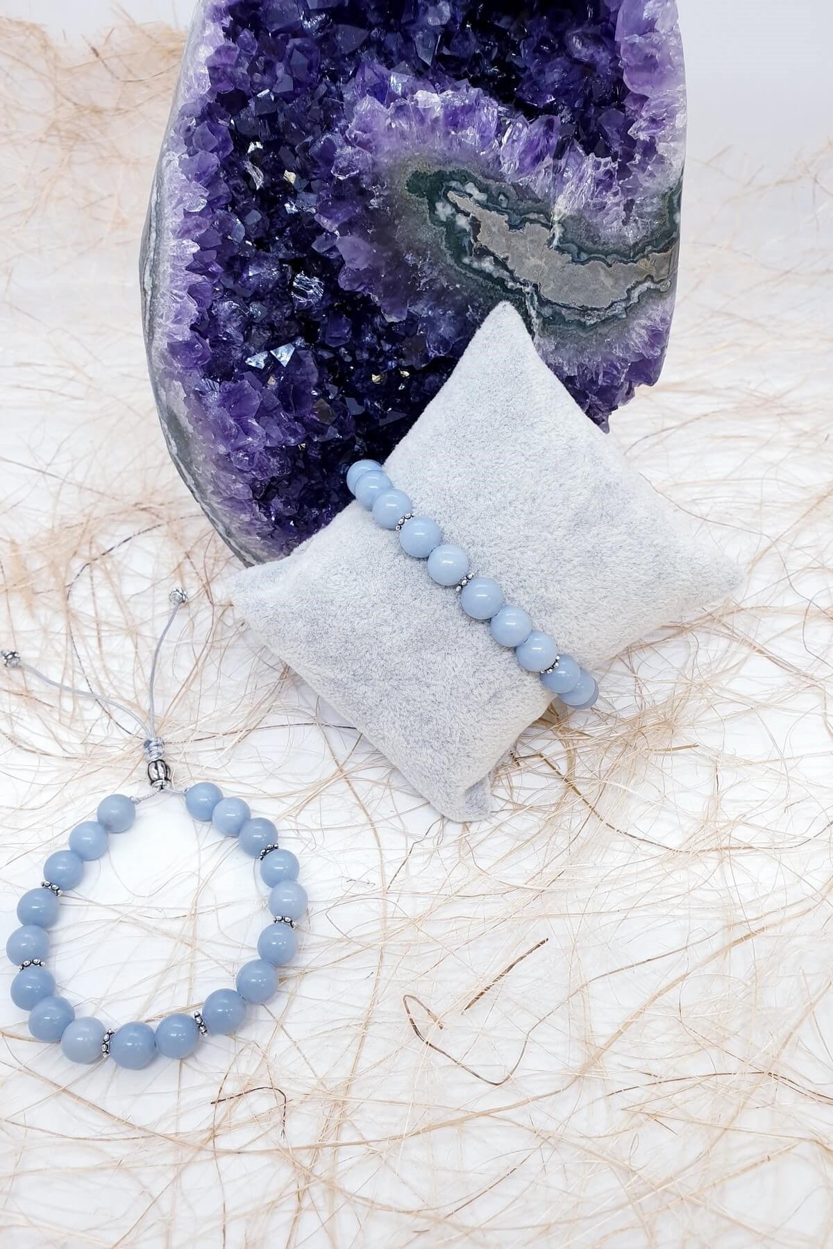 Anjelit Doğal Taş Bileklik