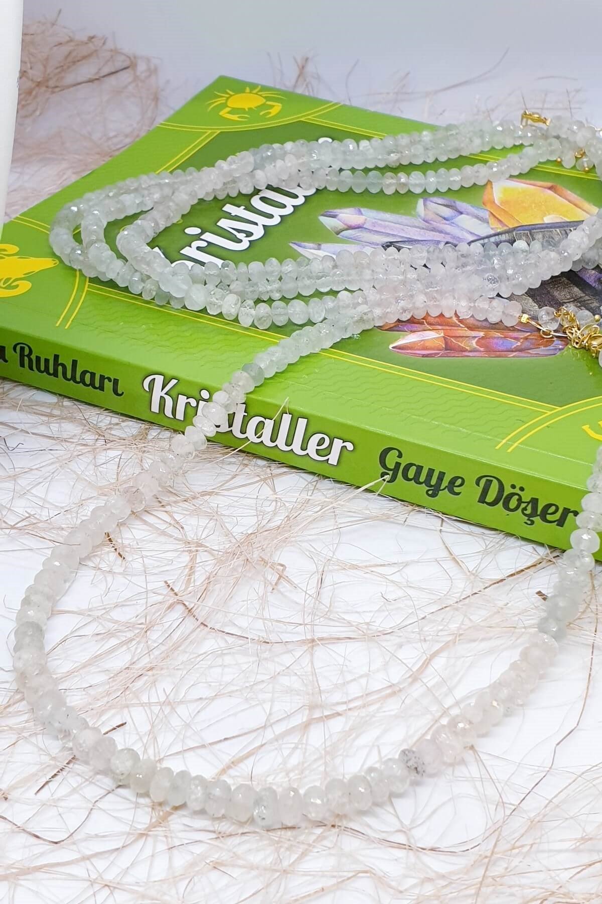 Elegant Topaz Doğal Taş Kolye