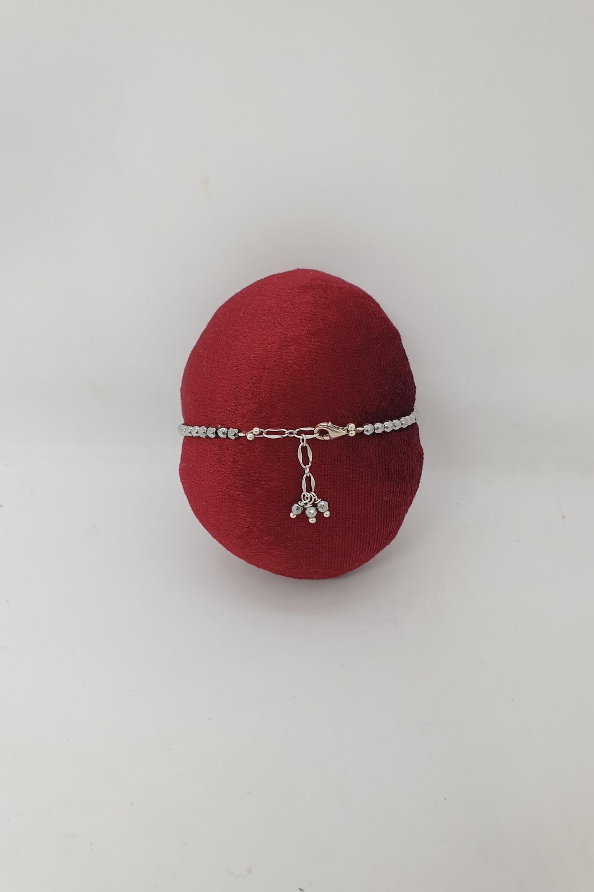 Fatmanın Eli Hematit Doğal Taş Bileklik