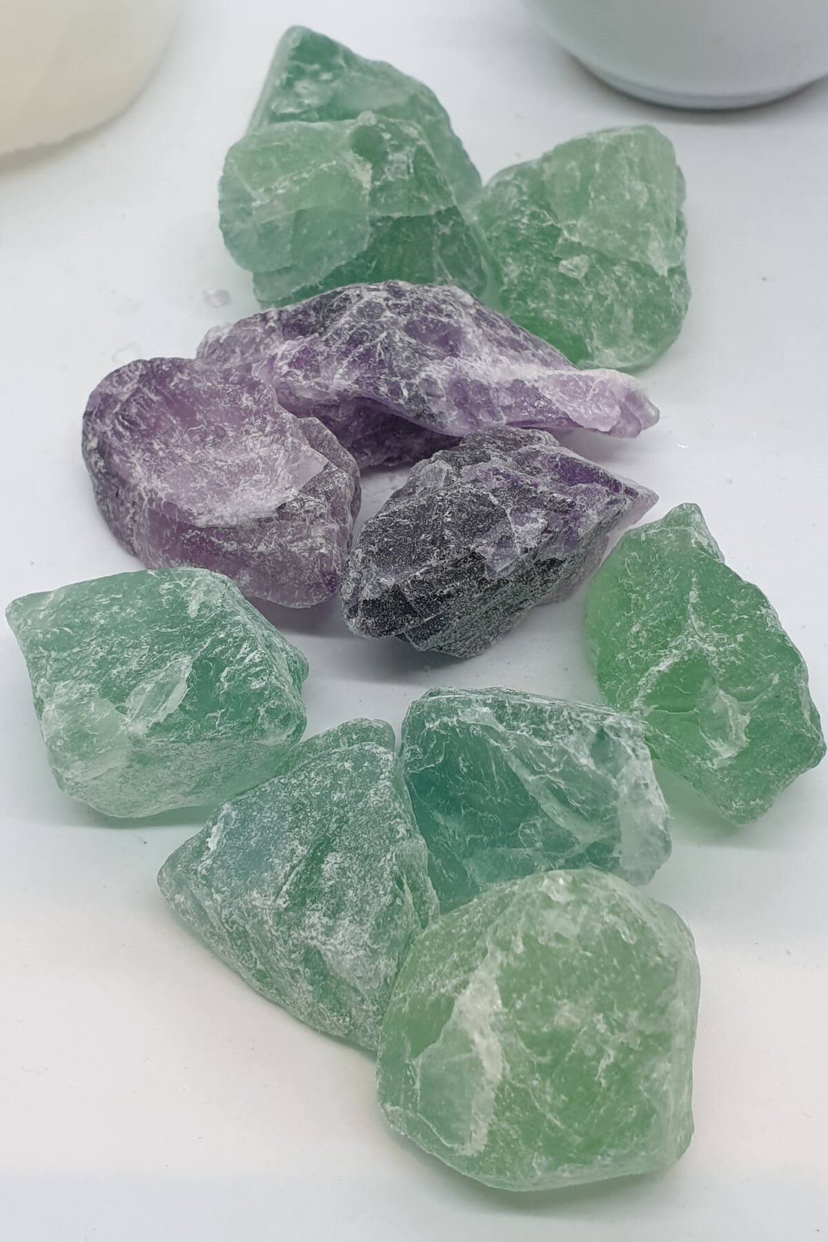 Florit Küçük Ham Cep Taşı
