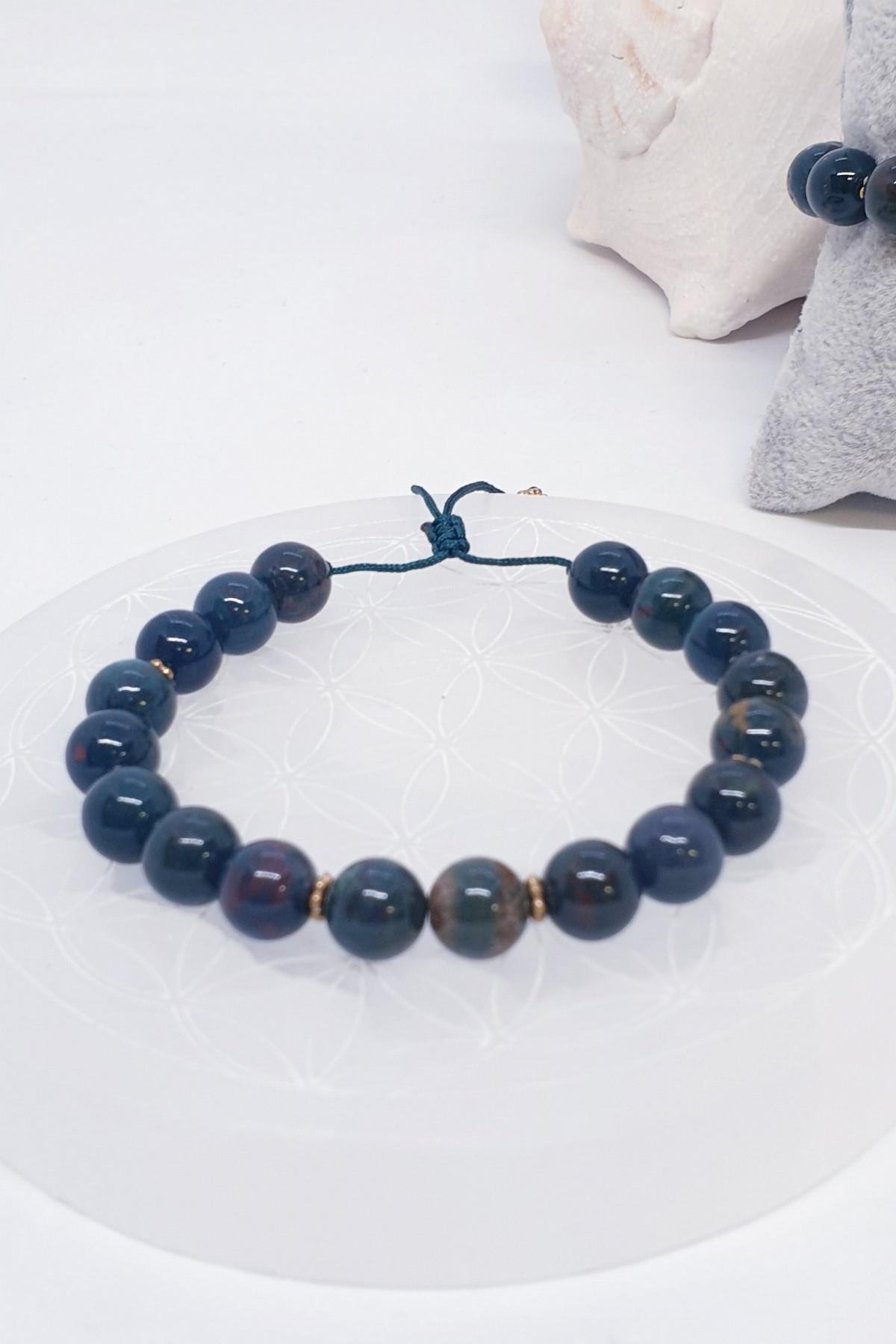 KAN TAŞI DOĞAL TAŞ BİLEKLİK