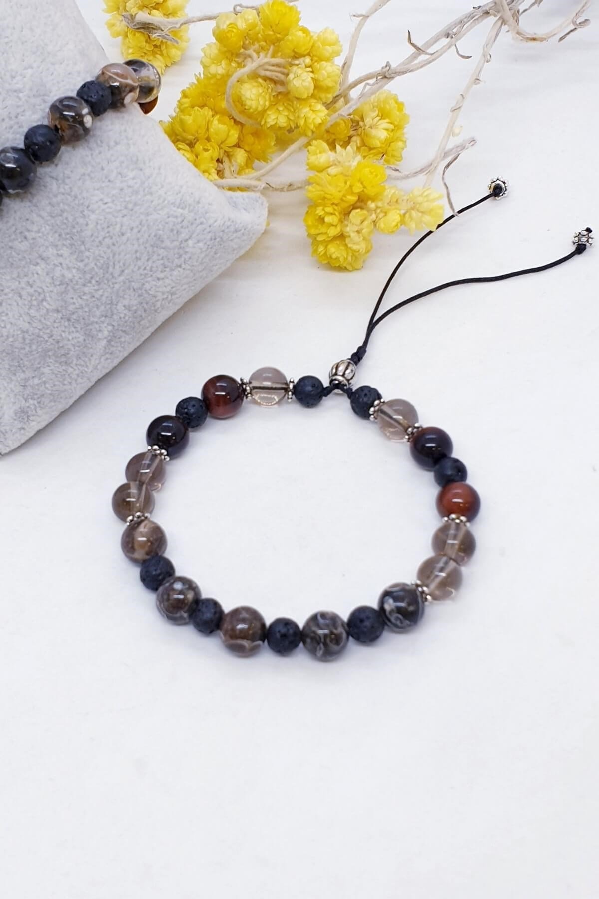 KaplanDemir ve Ocean Jasper Erkek Bilekliği