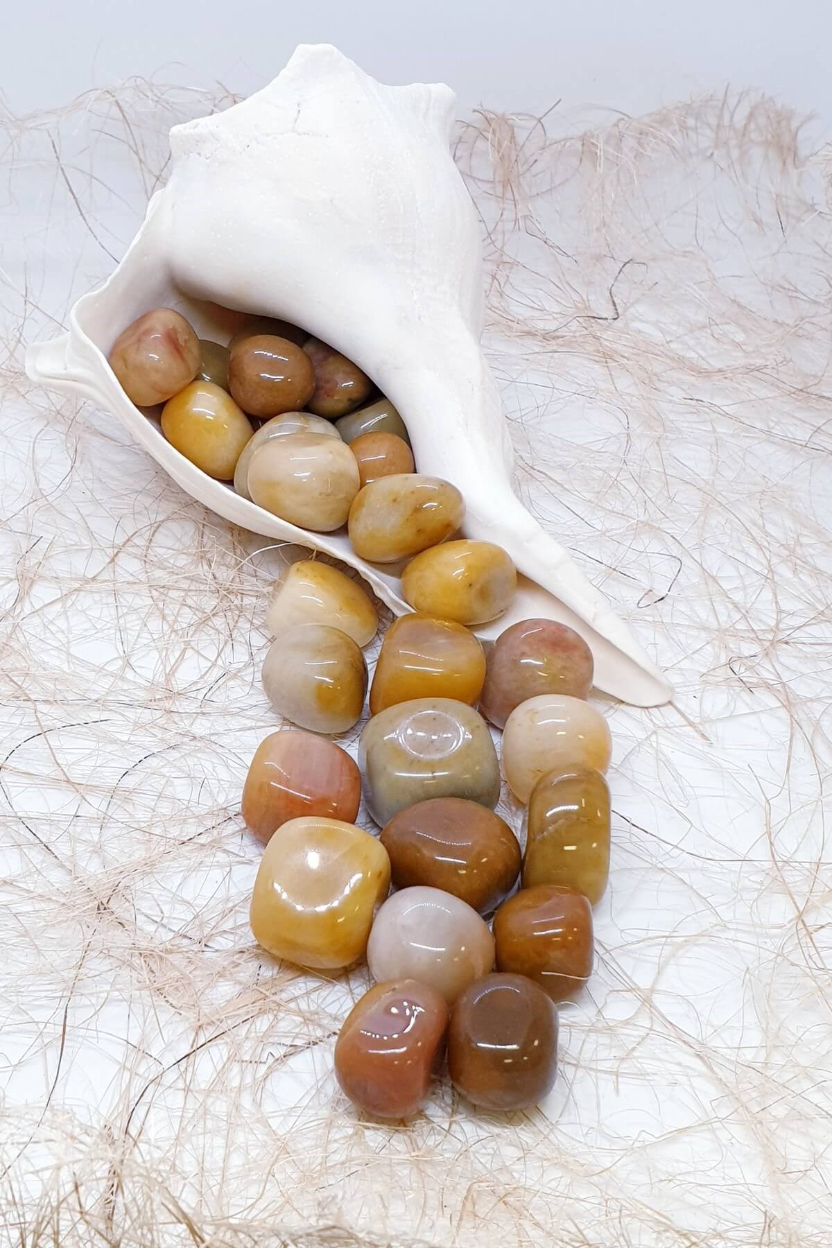 Kristal Izgara Tamburlu turuncu Jade