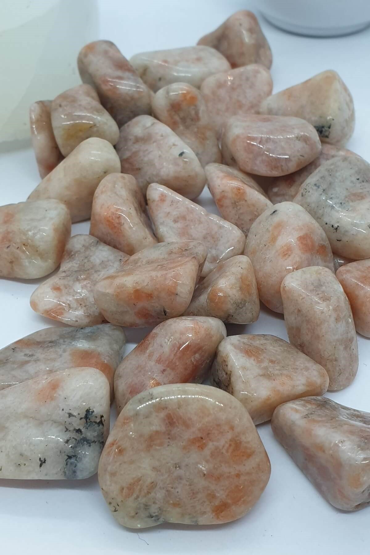 Kristal Izgaralar İçin Tamburlanmış Güneş Taşı