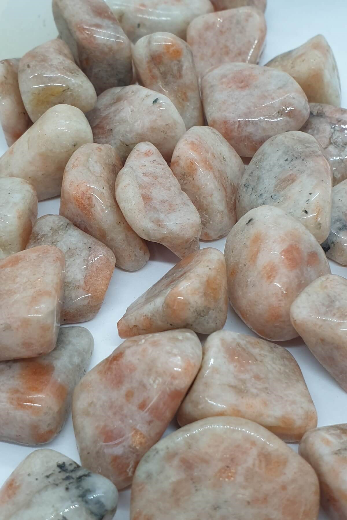 Kristal Izgaralar İçin Tamburlanmış Güneş Taşı