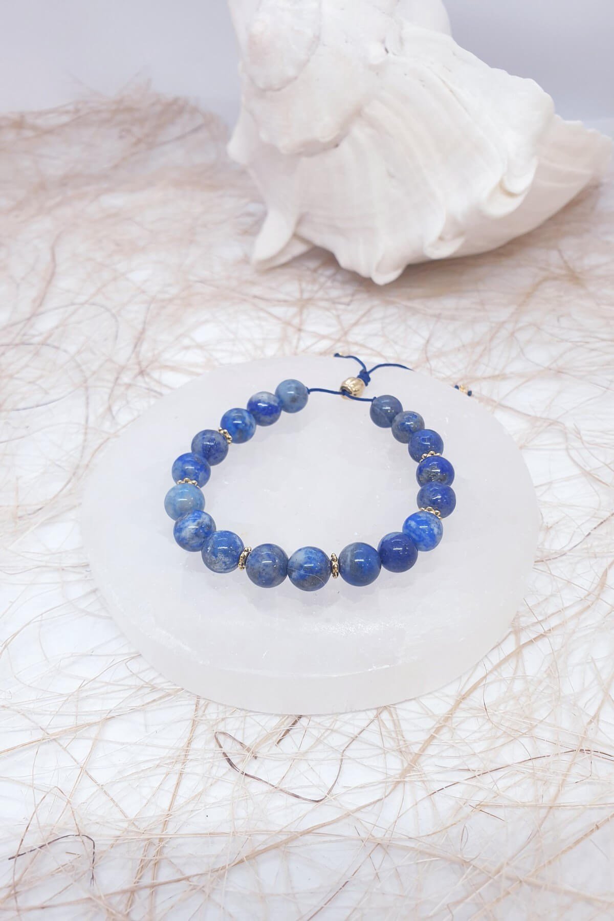 Lapis Lazuli Doğal Taş Bileklik