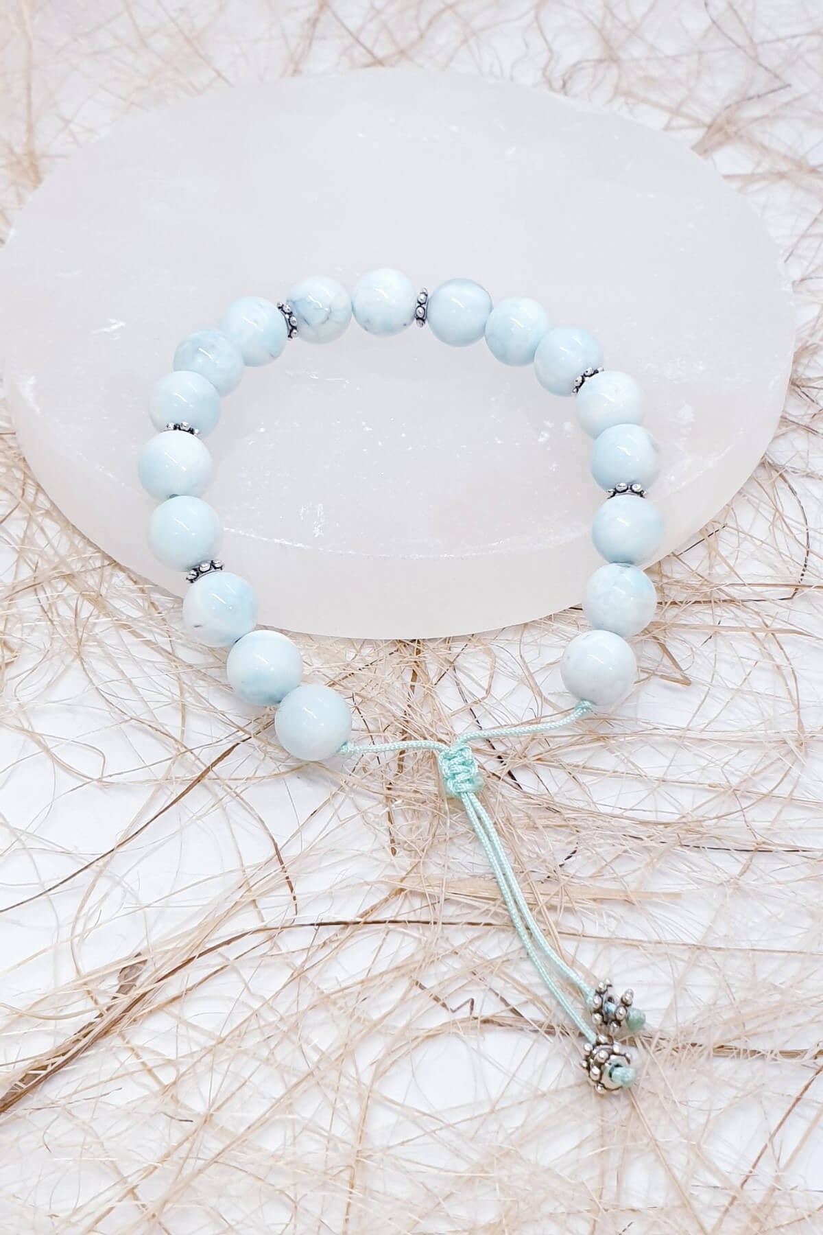 Larimar Doğal Taş Bileklik