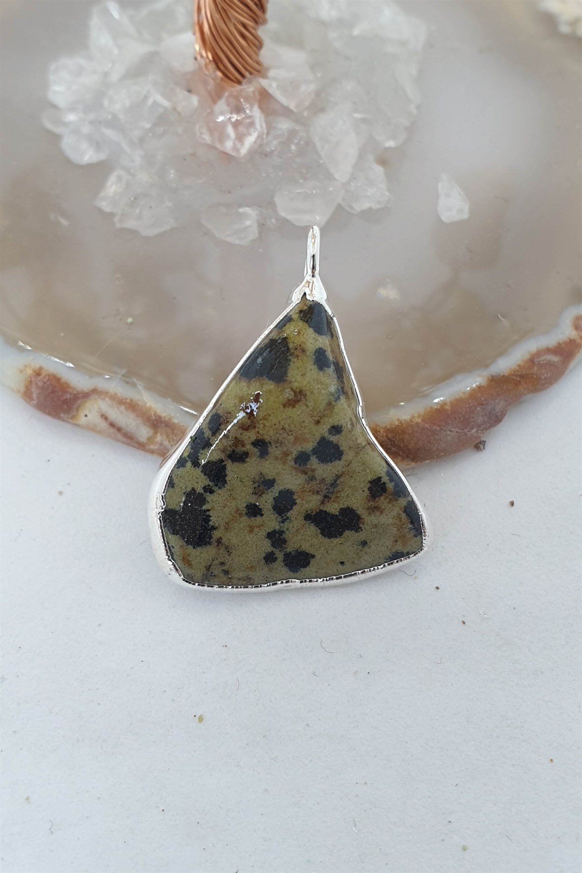 Leopar Jasper Kolye Ucu