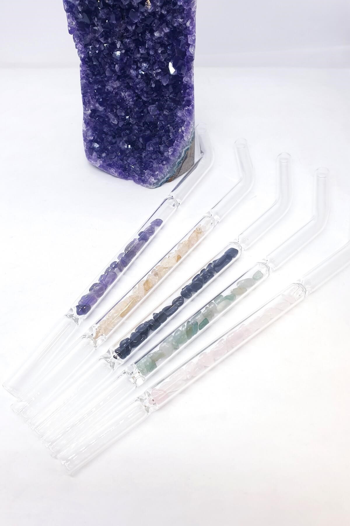 Obsidyen Taşlı Enerji Pipeti