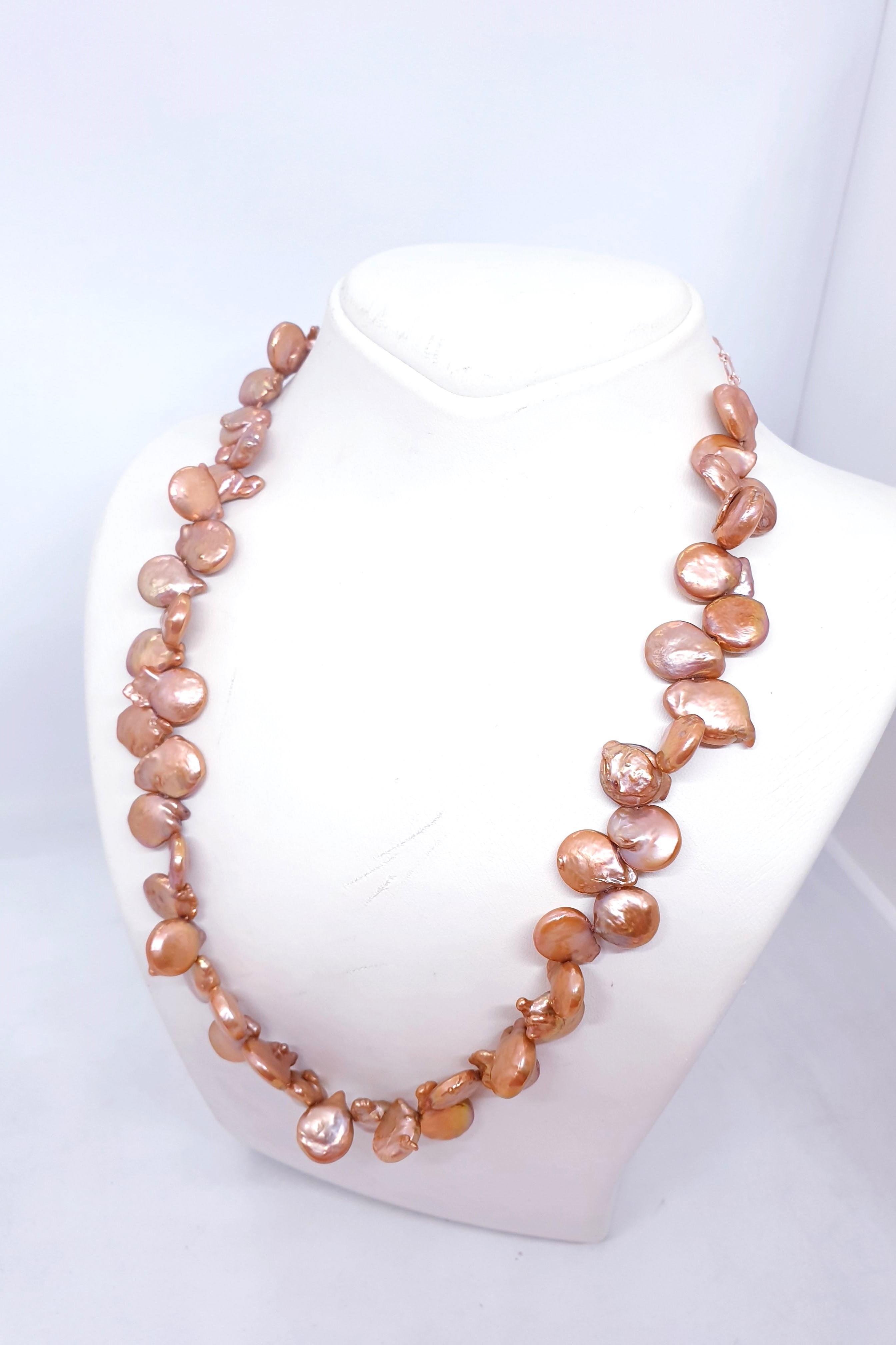 Rose Barok İnci Butik Kolye