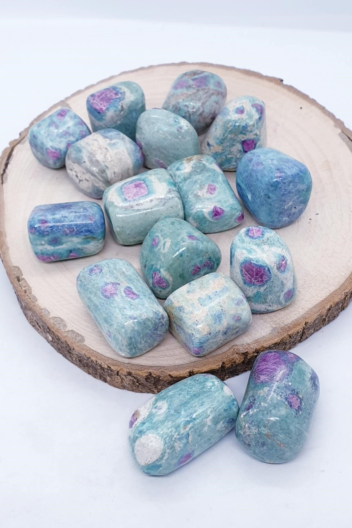 Ruby Zoisit Doğal Cep Taşı