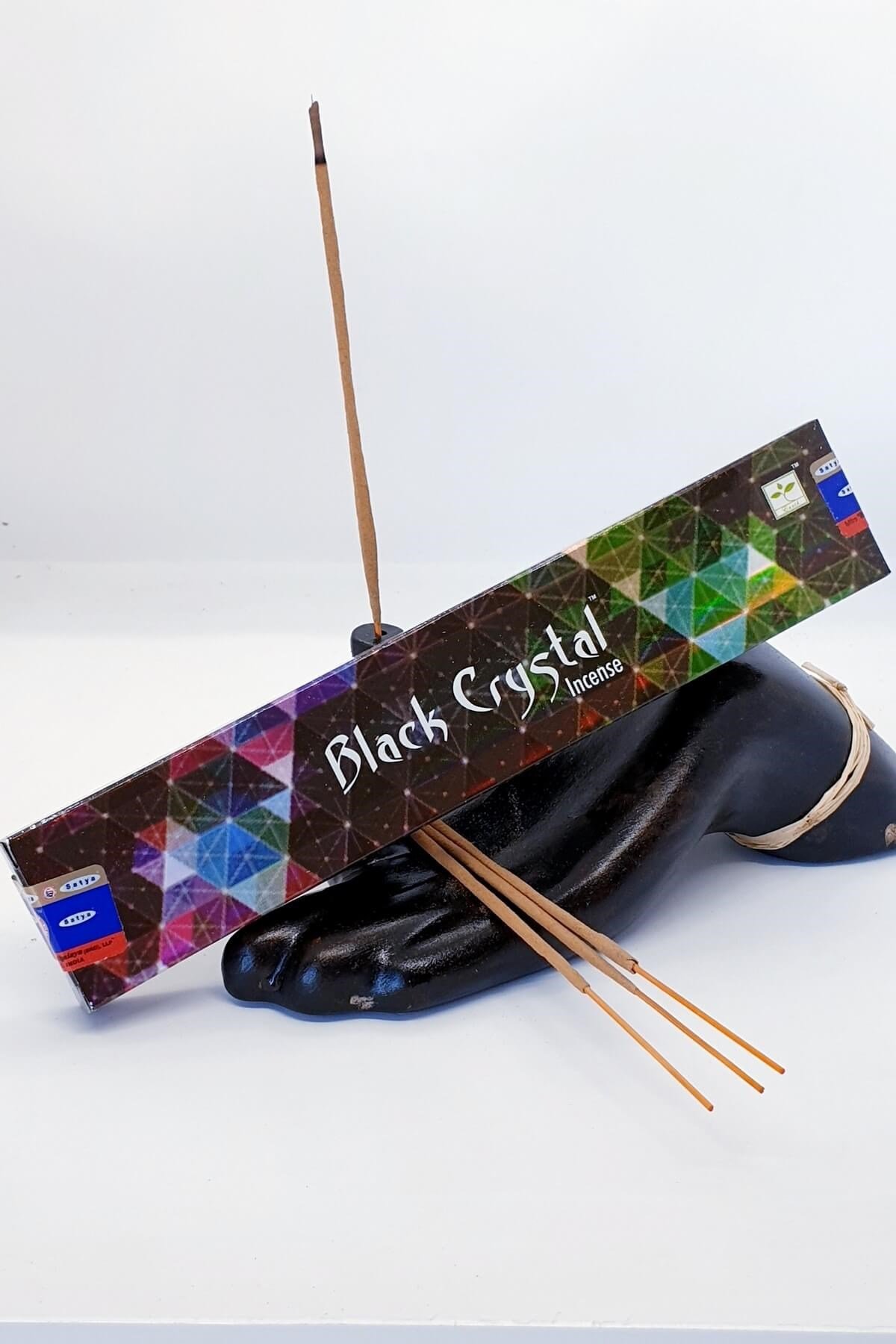 Satya Black Crystal Çubuk Tütsü