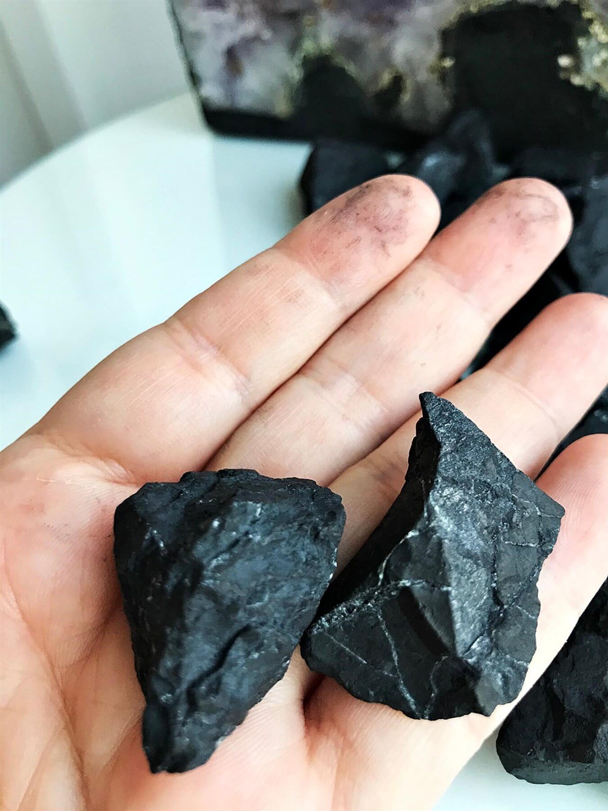Shungite Ham Taş