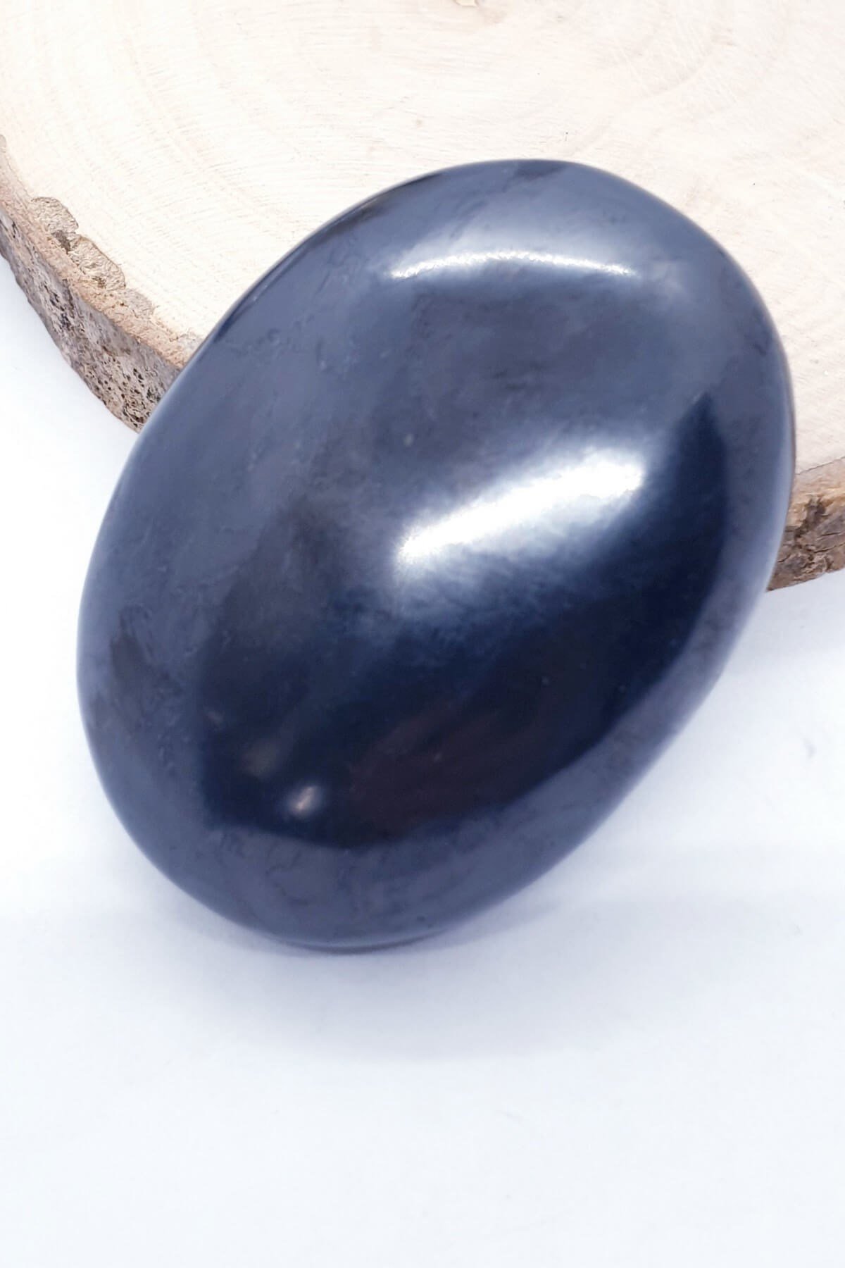 Shungite Sabun Şeklinde Doğal Taş