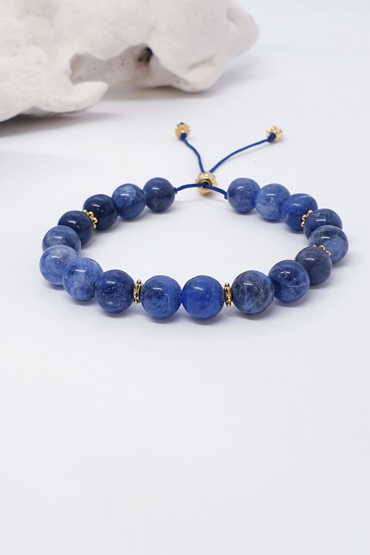 Sodalit Doğal Taş Bileklik