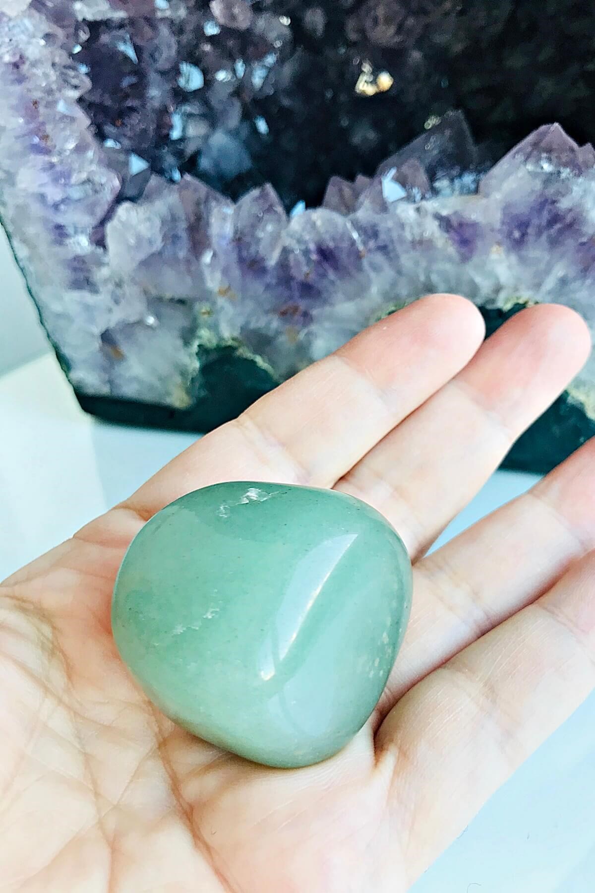 Tamburlanmış Aventurin Taşı