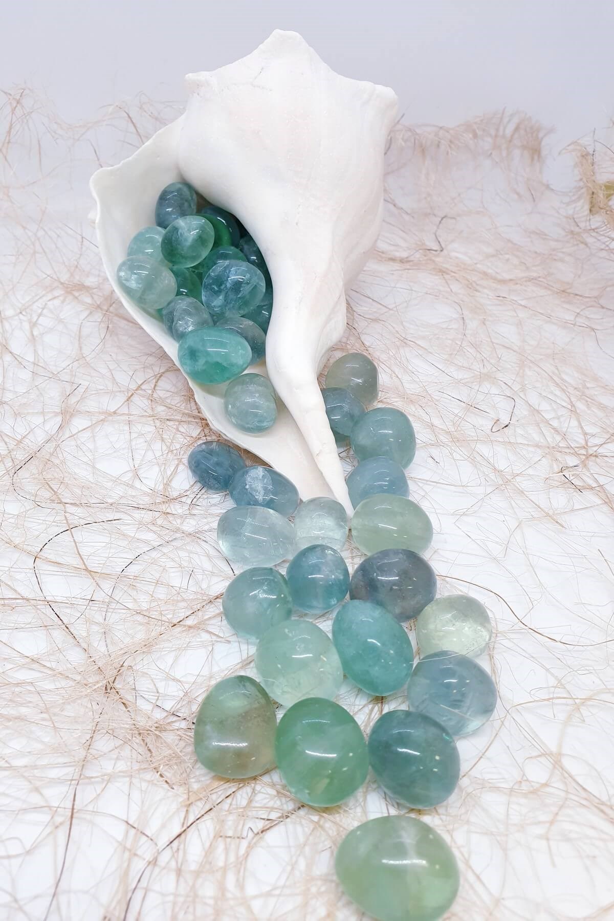 Tamburlanmış Kristal Izgaralar İçin Florit