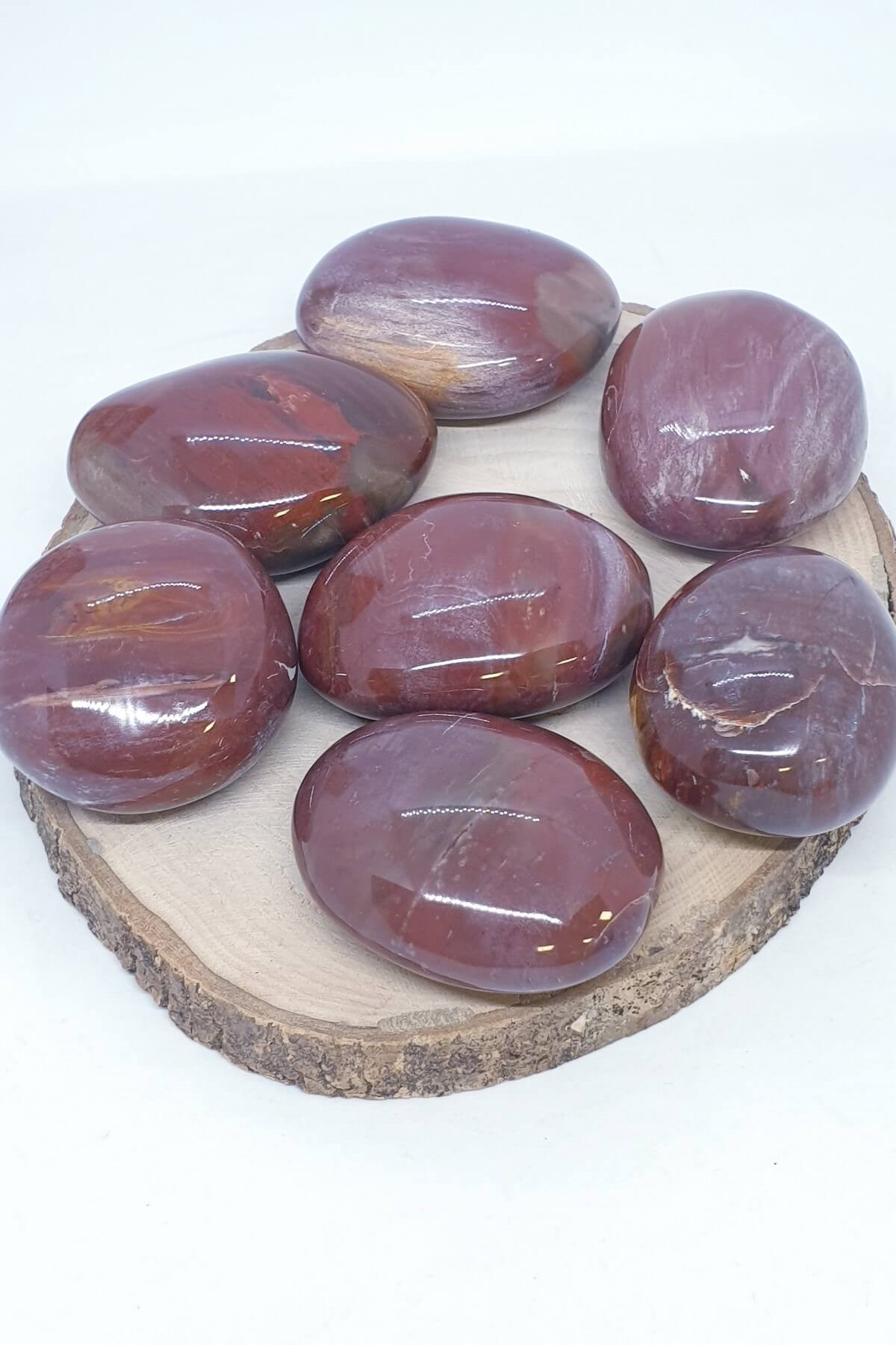 Tamburlu Bireşli Jasper Doğal Taş