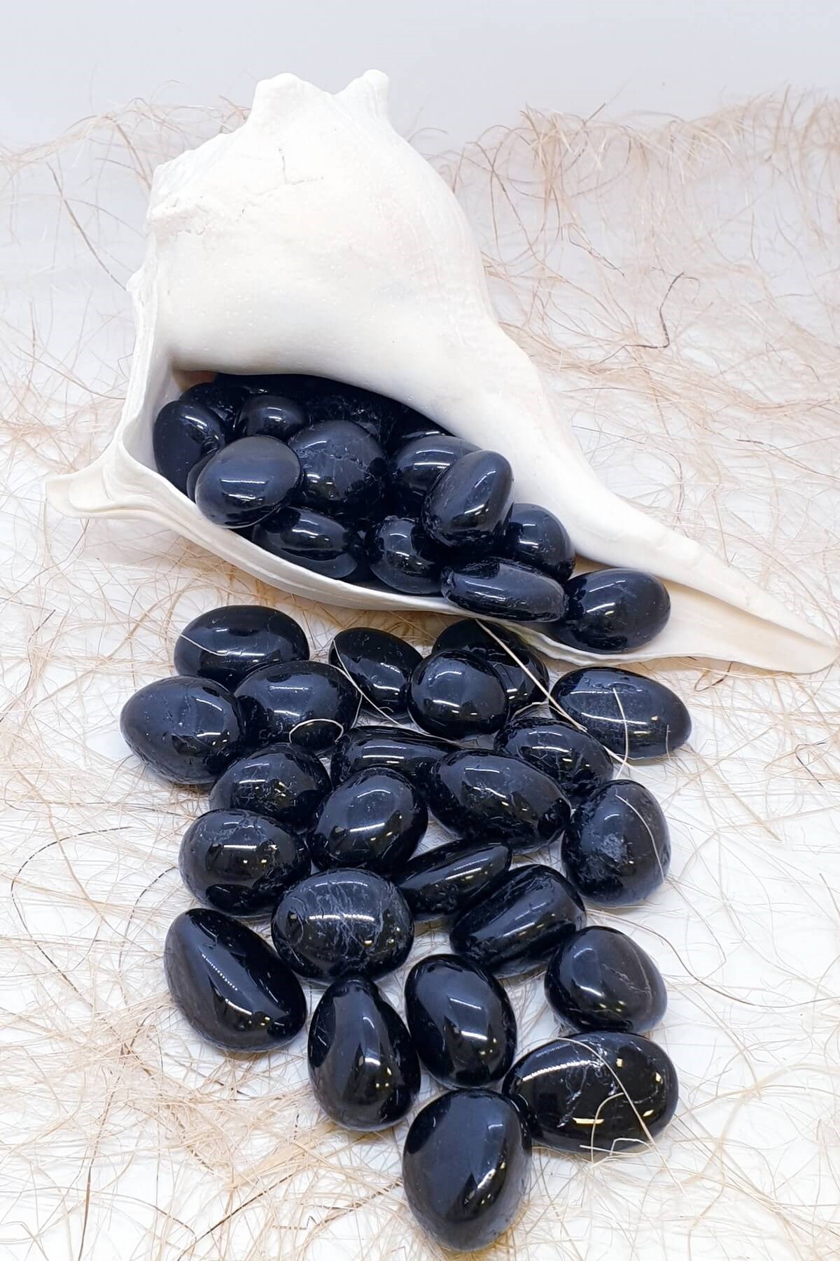 Tamburlu Kristal Izgaralar İçin Siyah Turmalin