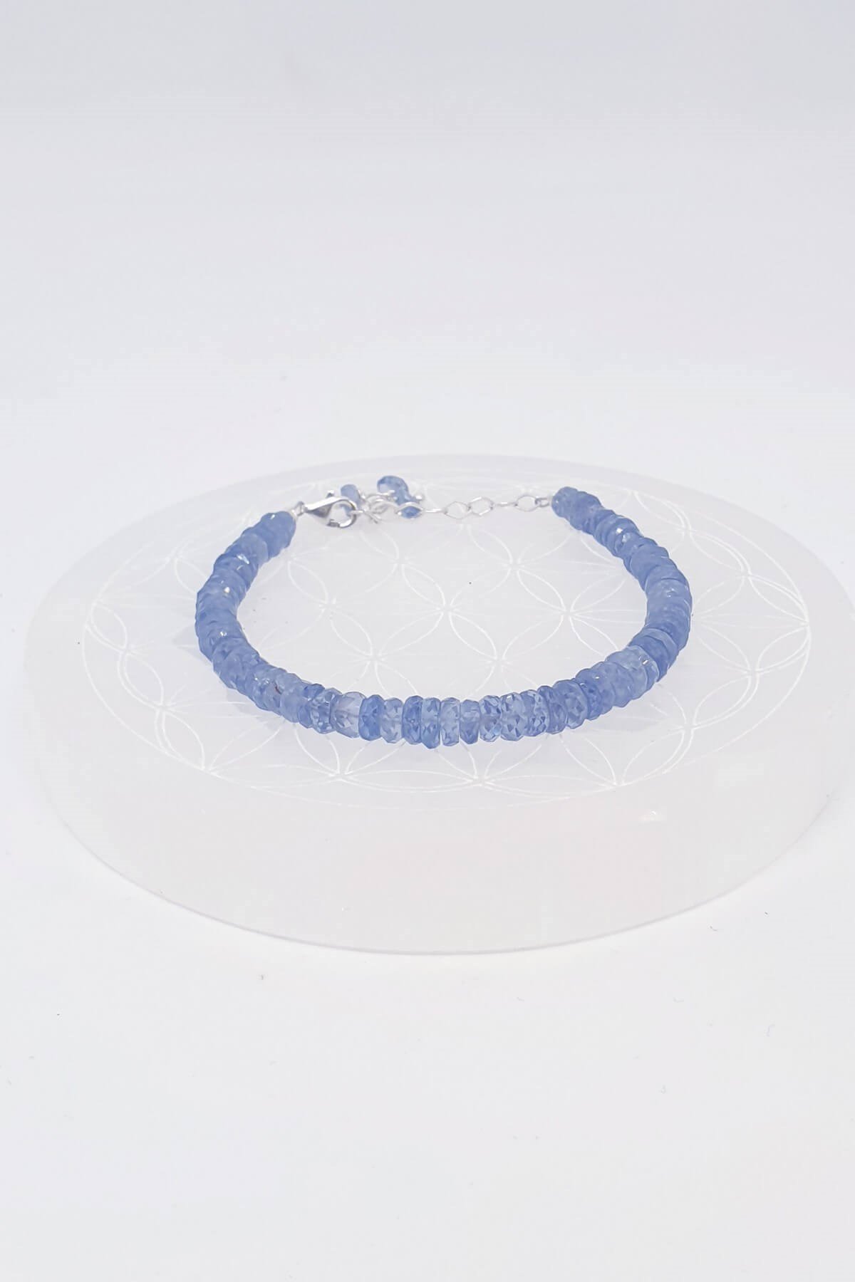 Tanzanit Doğal Taş Bileklik