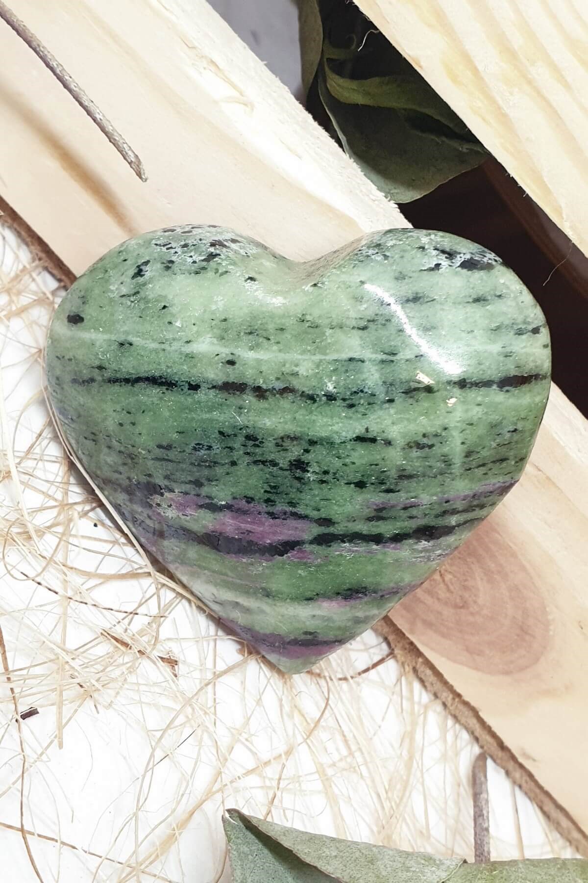 Zoosit Kalp Doğal Taş