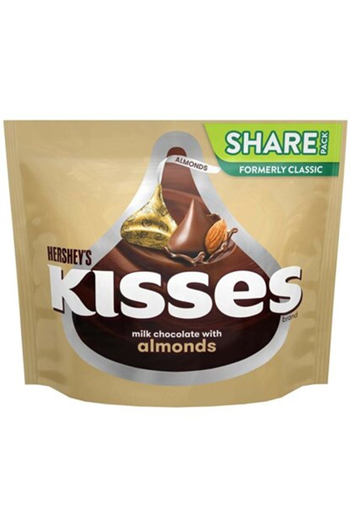HERSHEYS KISSES BADEMLİ 283 gr