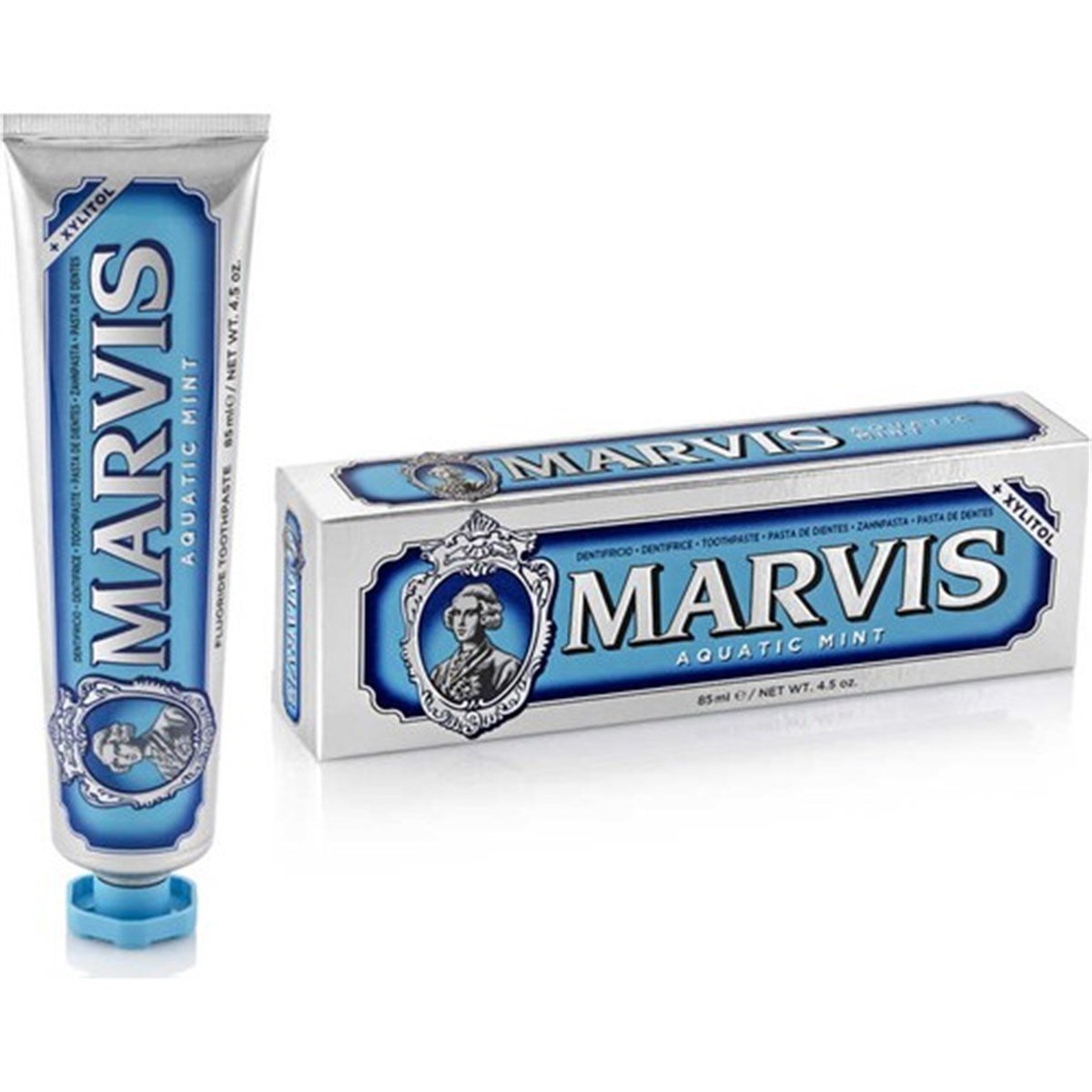 Marvis Aquatic Mint Diş Macunu + Xylitol 85 ml