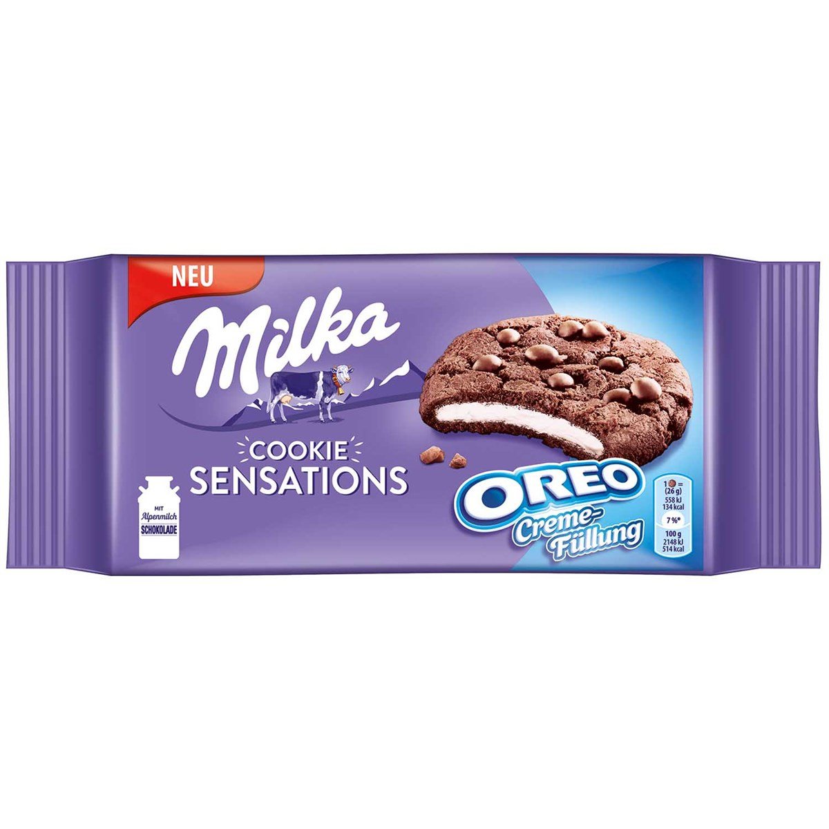 Milka Oreo Creme (156gr)