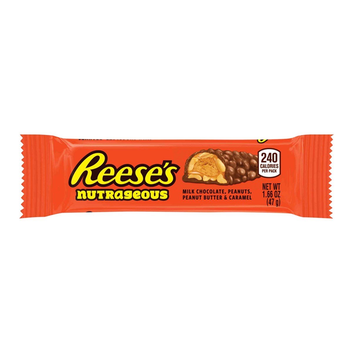 Reese's Yer Fıstıklı Sütlü Çikolatalı Bar 47 gr