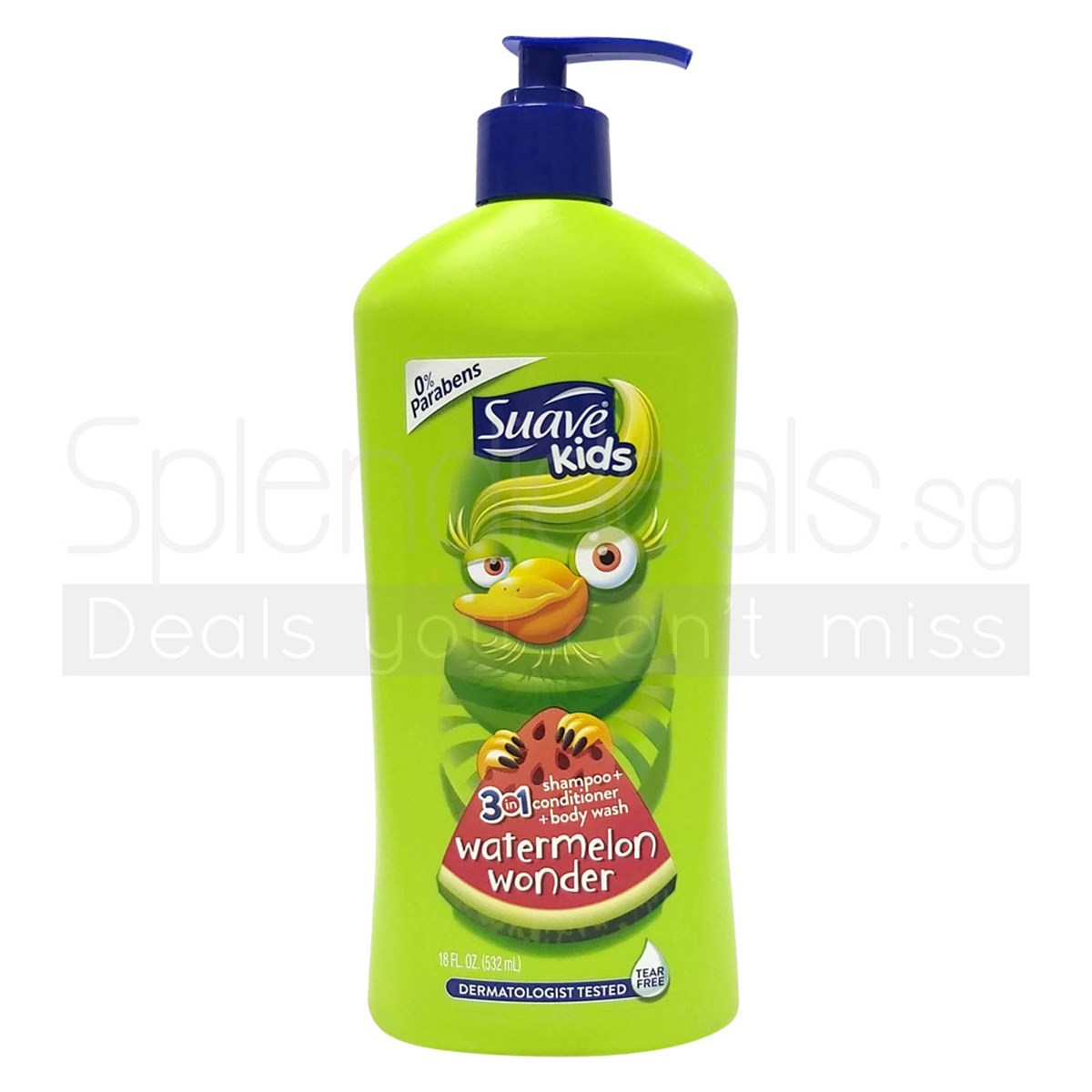 Suave Çocuk Karpuz Aromalı Şhampoo+Kırem+Body Wash