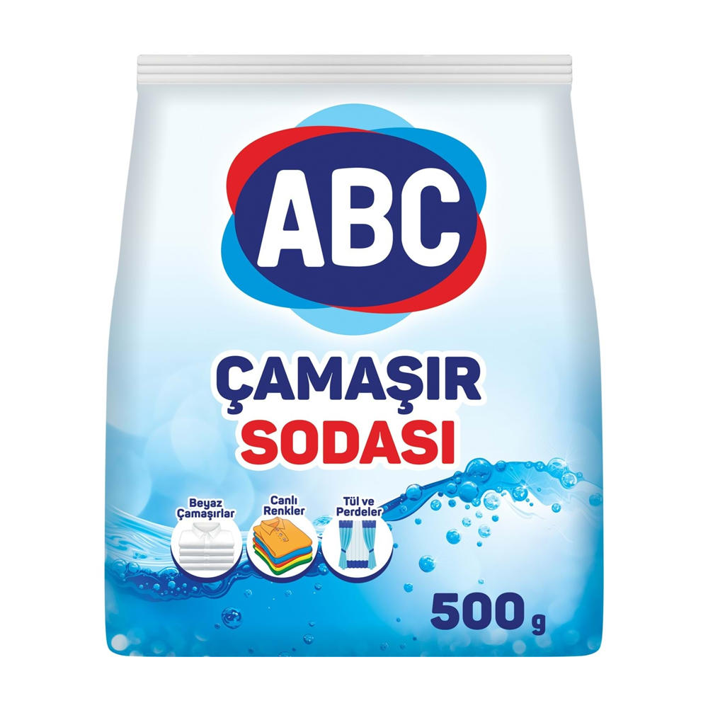 Leke ÇıkarıcılarAbc Çamaşır Sodası 500 gr