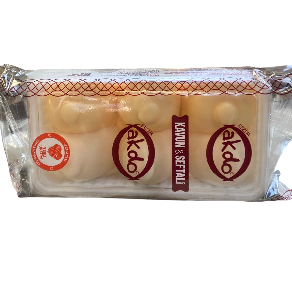 DondurmaAkdo Dondurma Kavun Şeftali 500 g