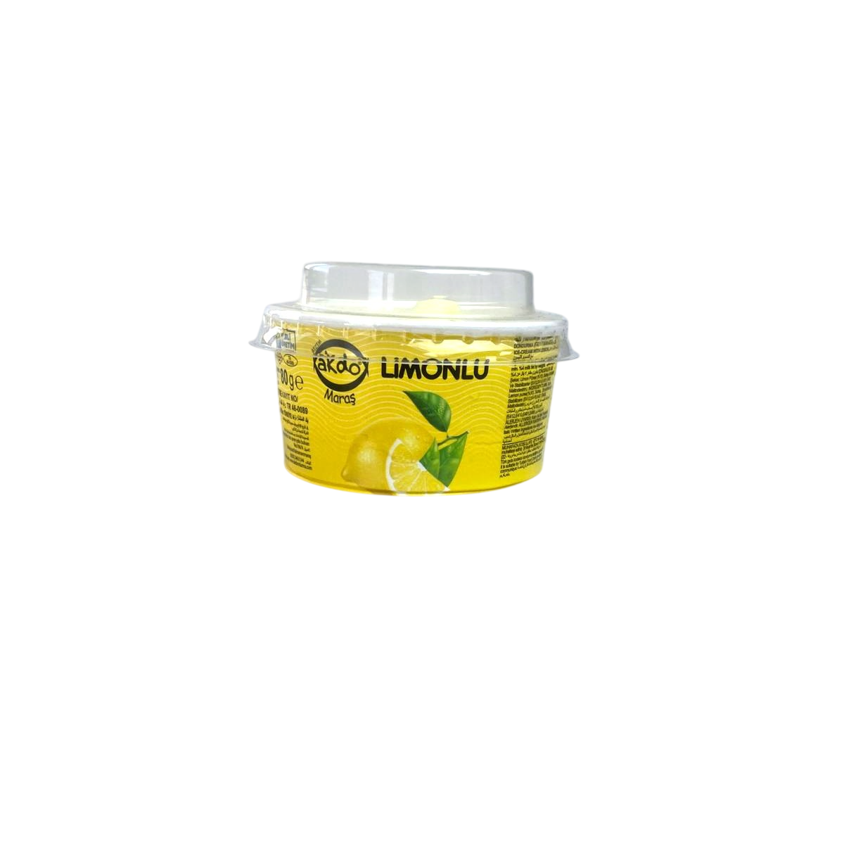 DondurmaAkdo Dondurma Limonlu Cup 80 g