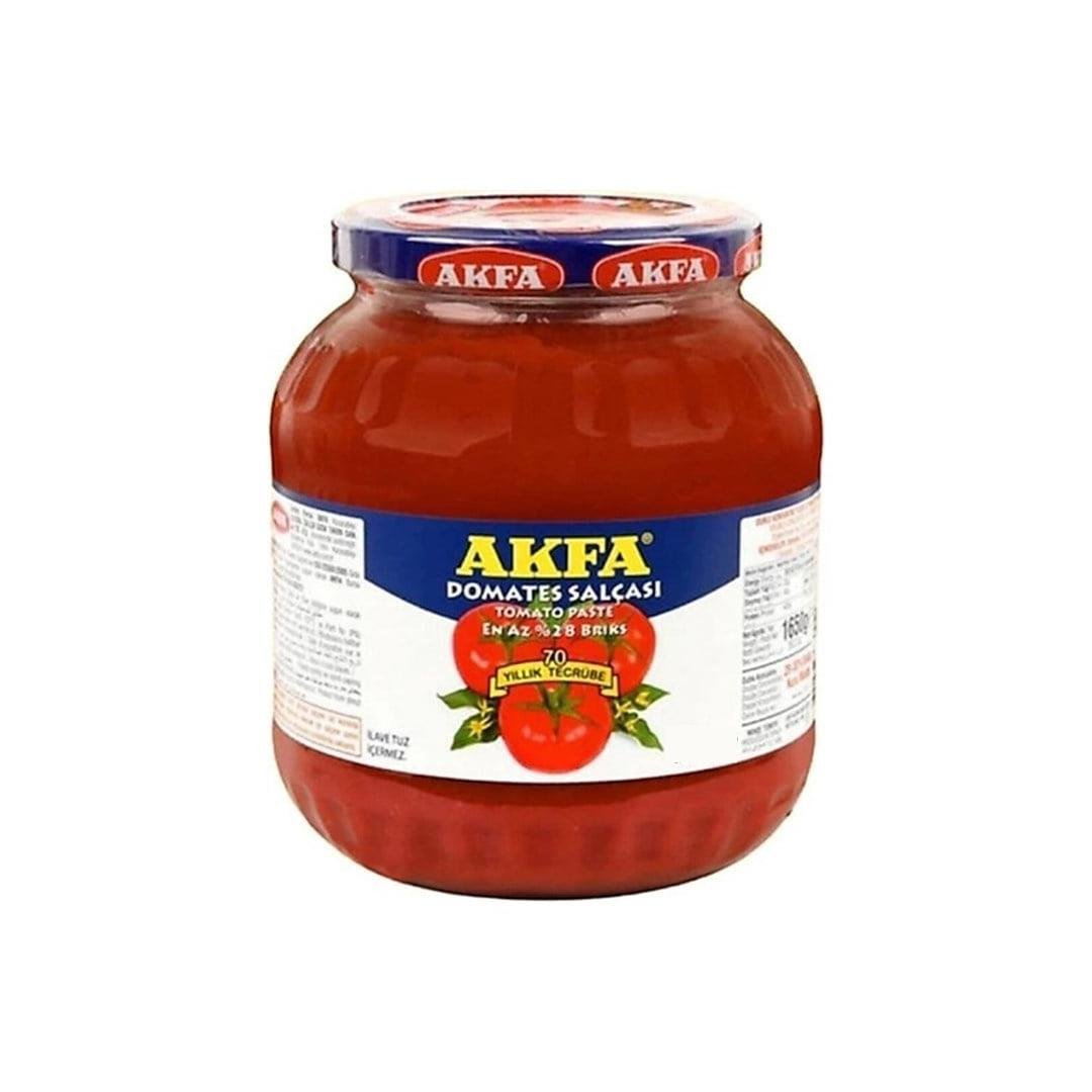 SalçaAkfa Domates Salçası Cam 1700 Gr