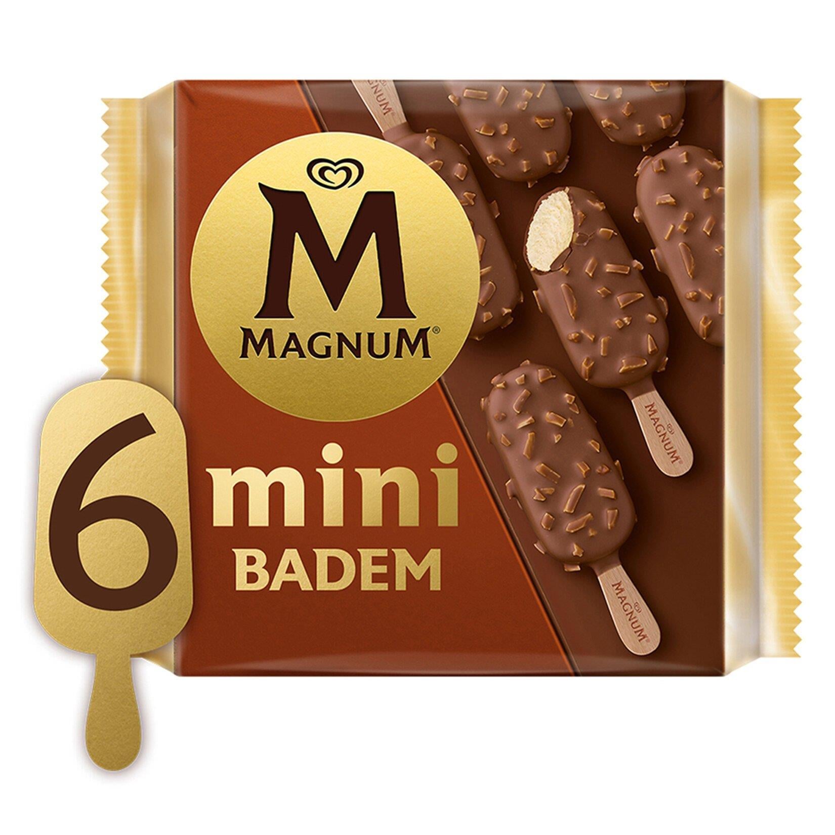 DondurmaAlgida Magnum Mini 6 lı Badem Dondurma