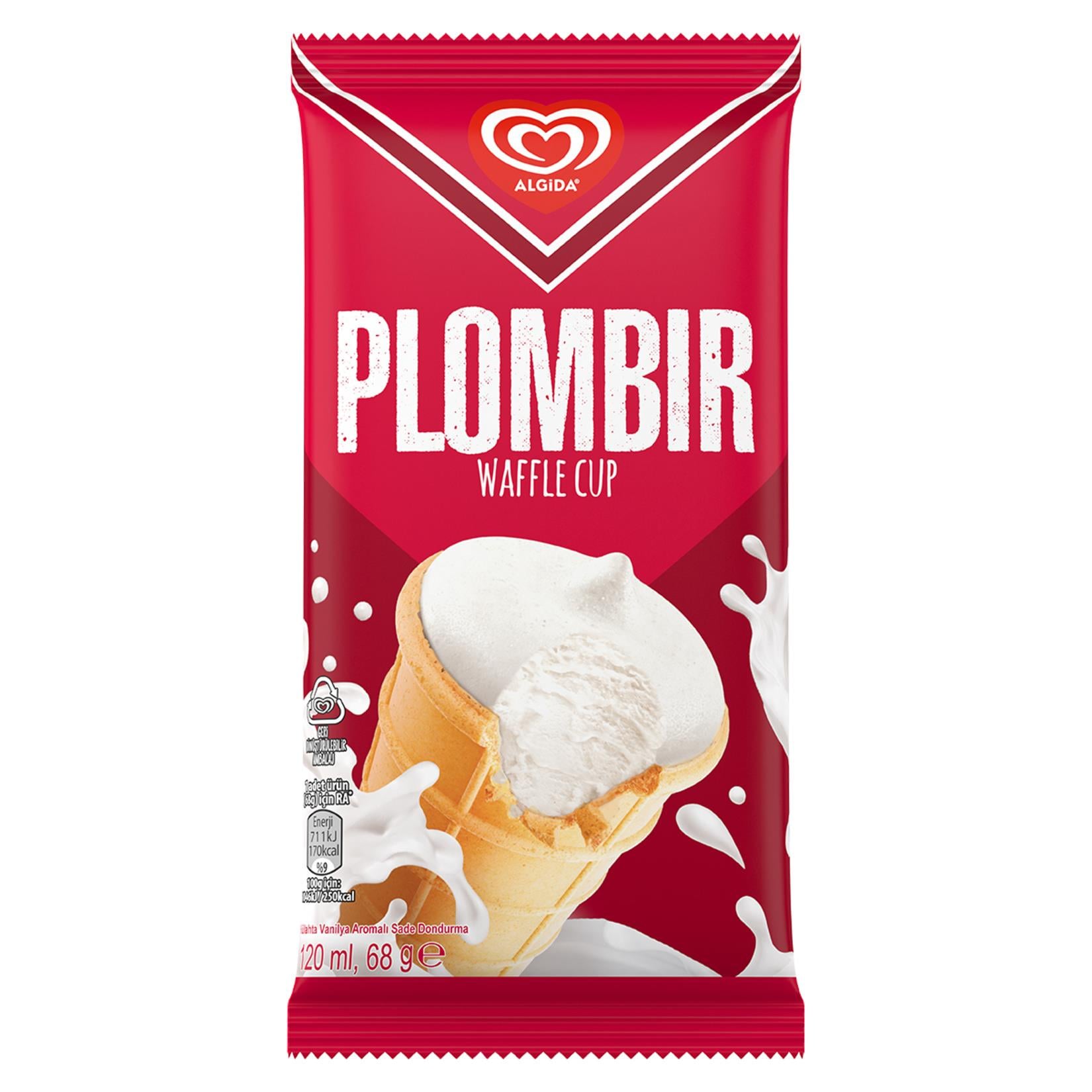 DondurmaAlgida Plombir 120 ml