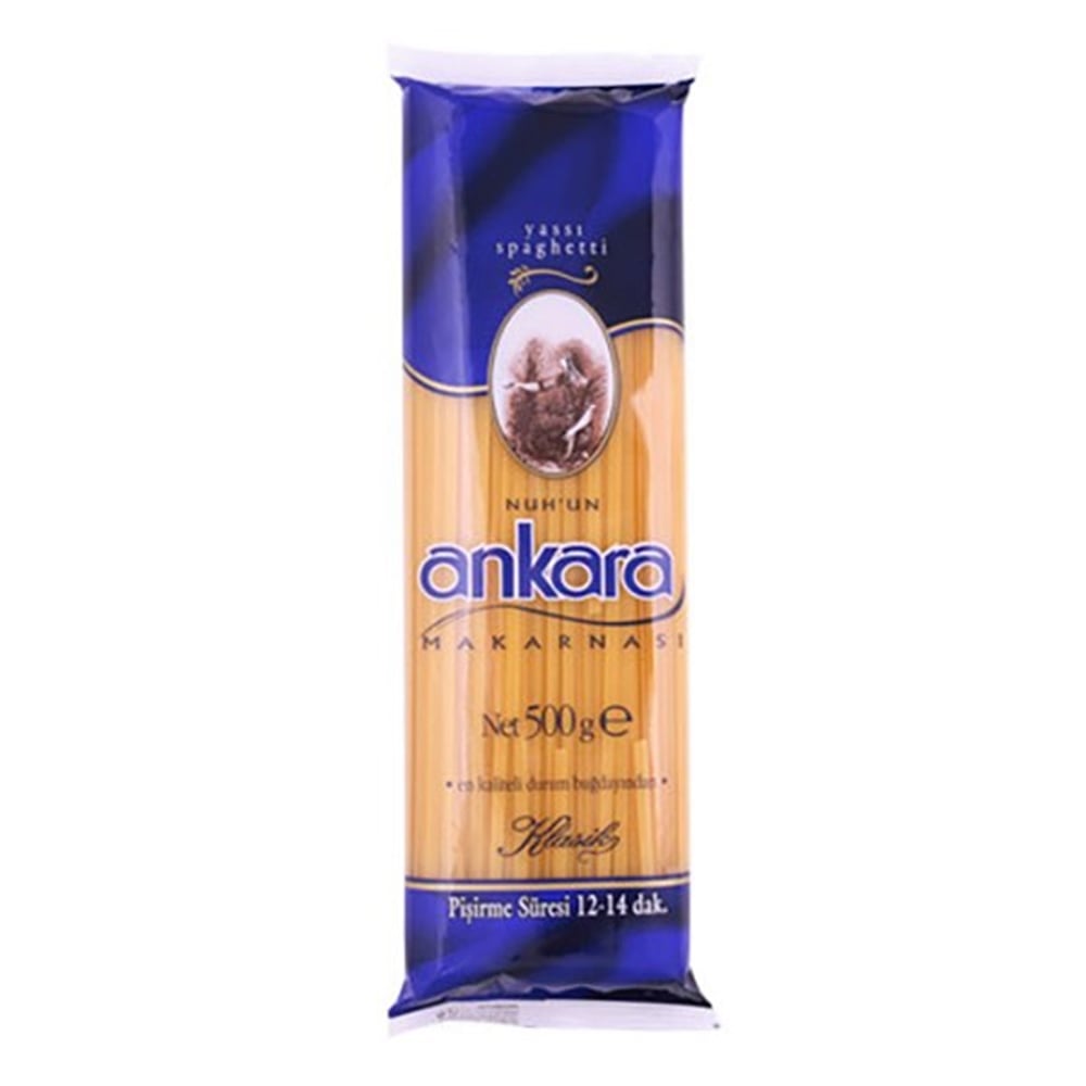 Ankara Makarna Yassı Spaghetti Linguine 500 Gr