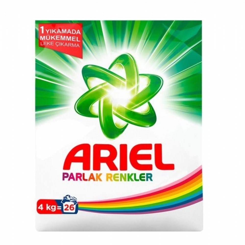 Ariel Matik 4 Kg Parlak Renkler