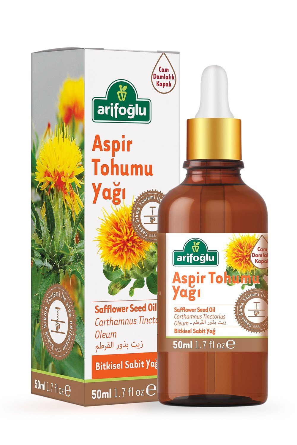 Arifoğlu Aspir Tohumu Yağı 50 ml