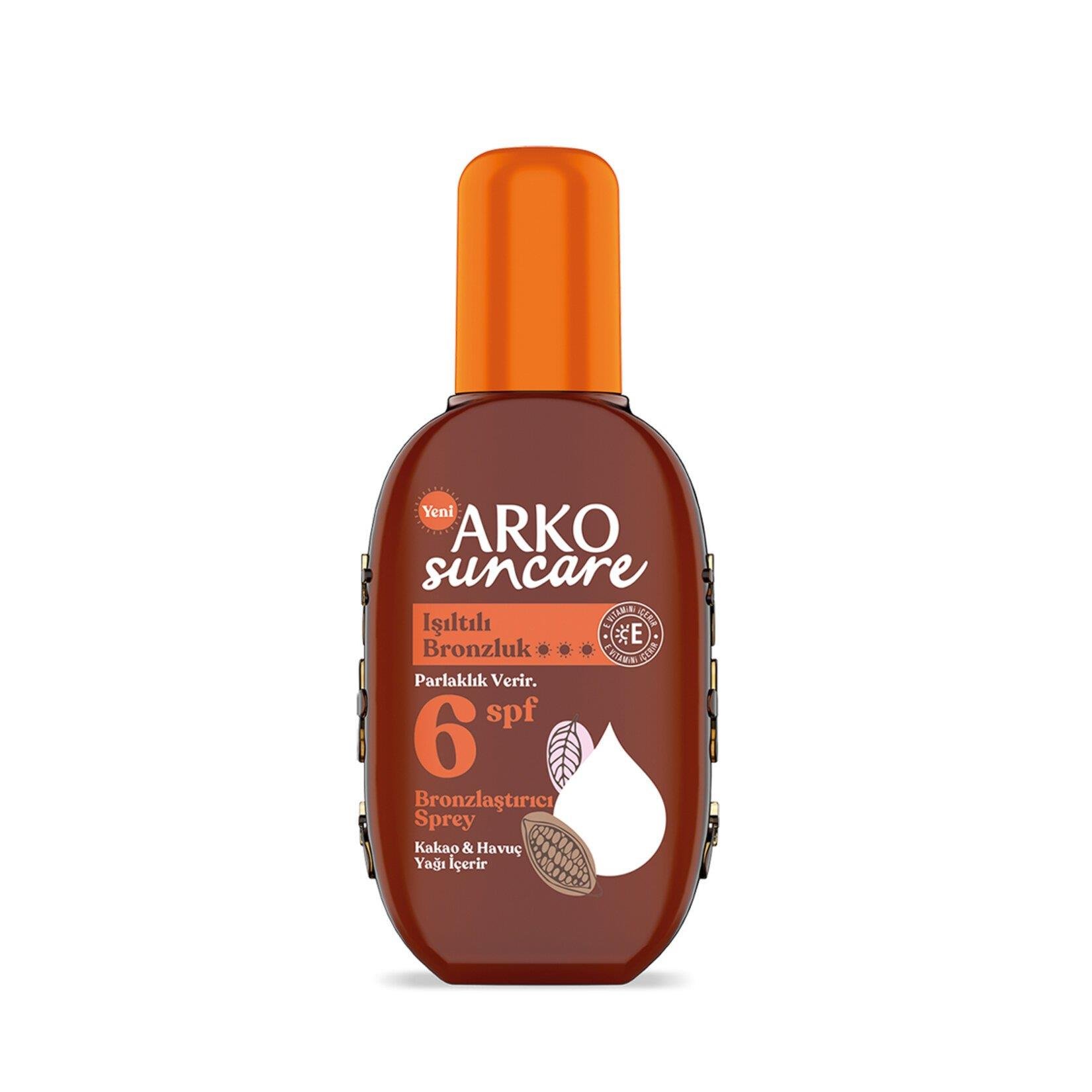 Güneş Kremi, LosyonuArko SunCare Spf 6 Bronzlaştırıcı Sprey 220 ml