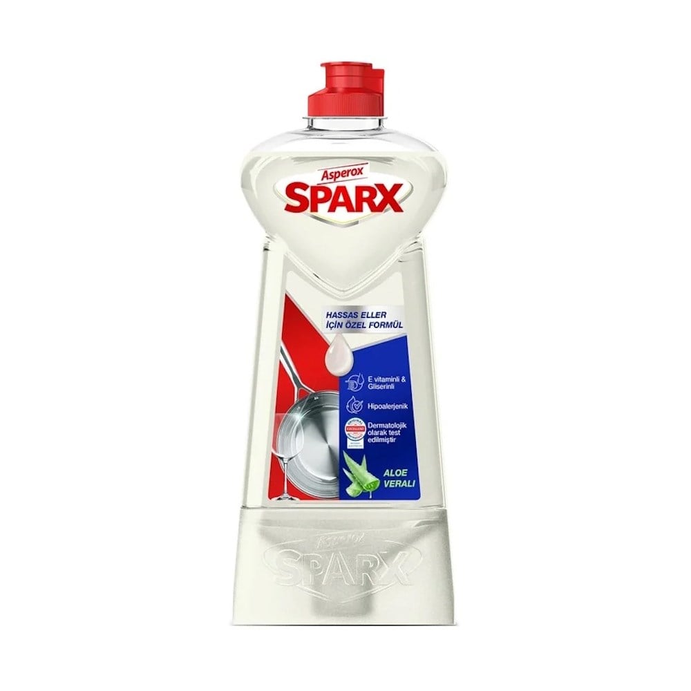 Bulaşık Makinesi TabletiAsperox Sparx Sıvı Bulaşık Deterjanı Aloe Veralı 1200 ml